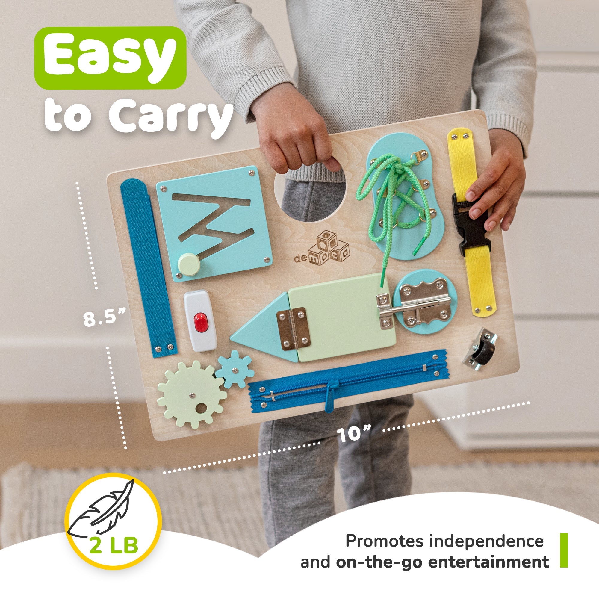 Busy Board for Toddlers 2-3 Years (Ocean)