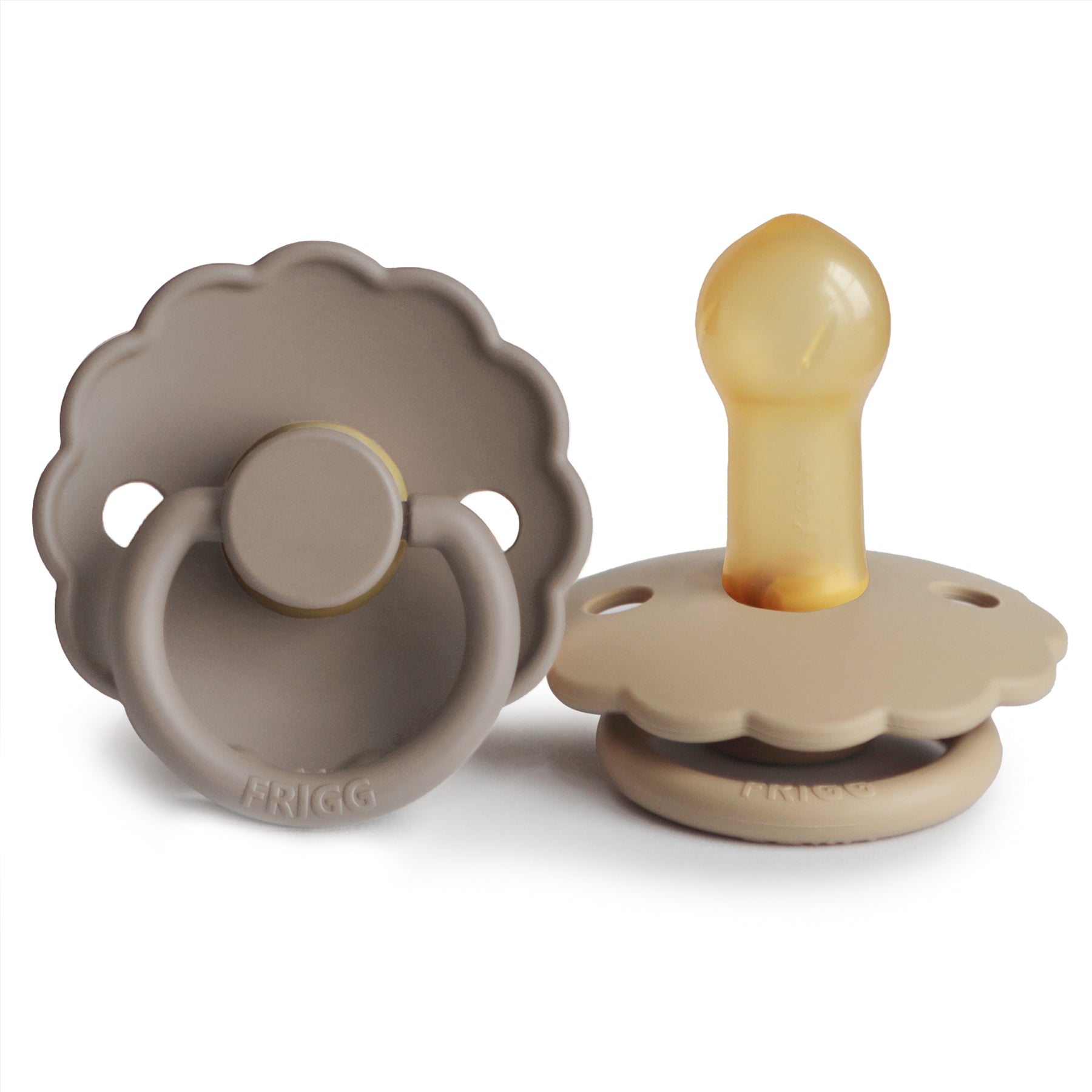 FRIGG Daisy Natural Rubber Pacifier 2-Pack