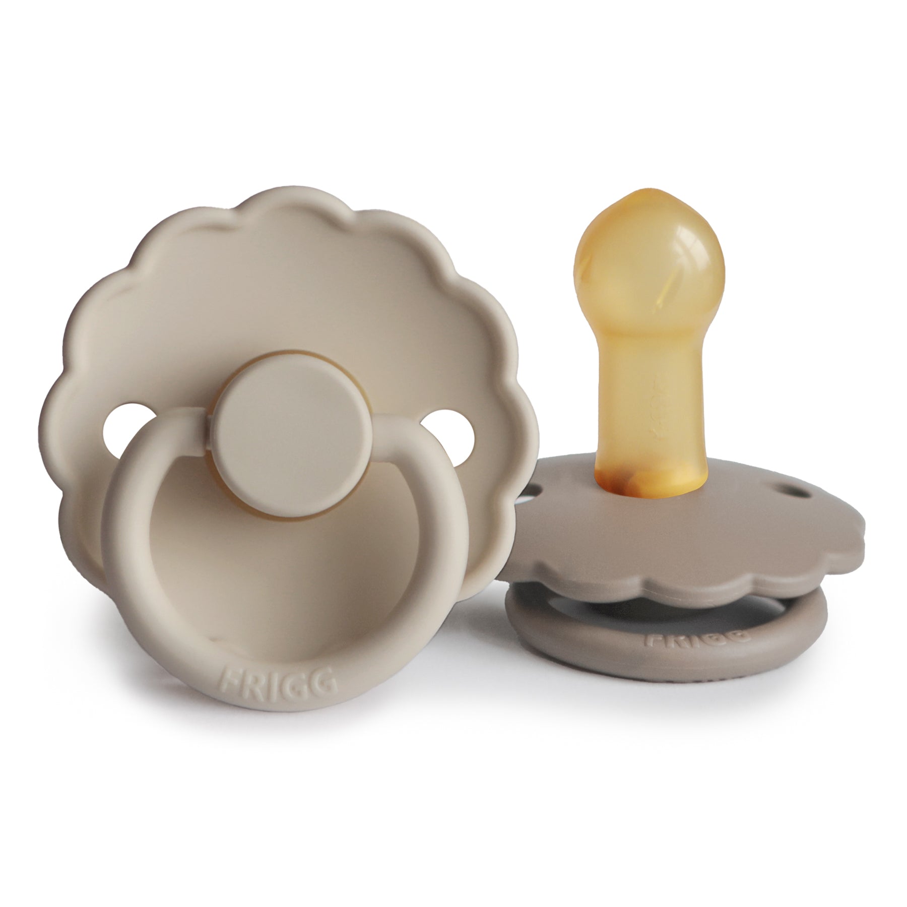 FRIGG Daisy Natural Rubber Pacifier 2-Pack