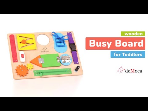 Busy Board for Toddlers 2-3 Years (Ocean)