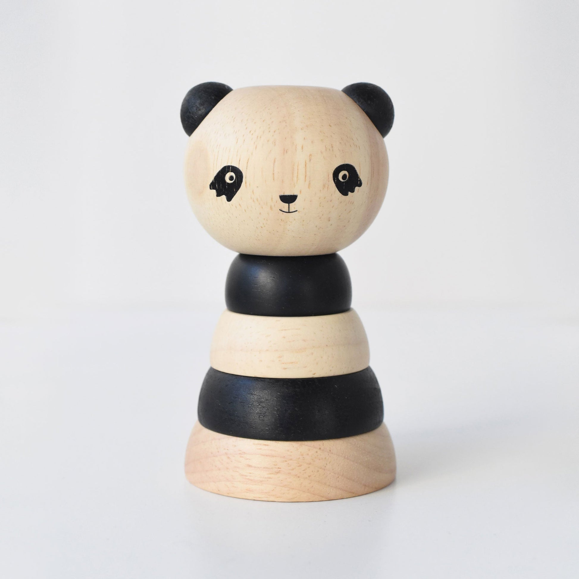 Wood Stacker - Panda Wooden Toys Blue Ribbon