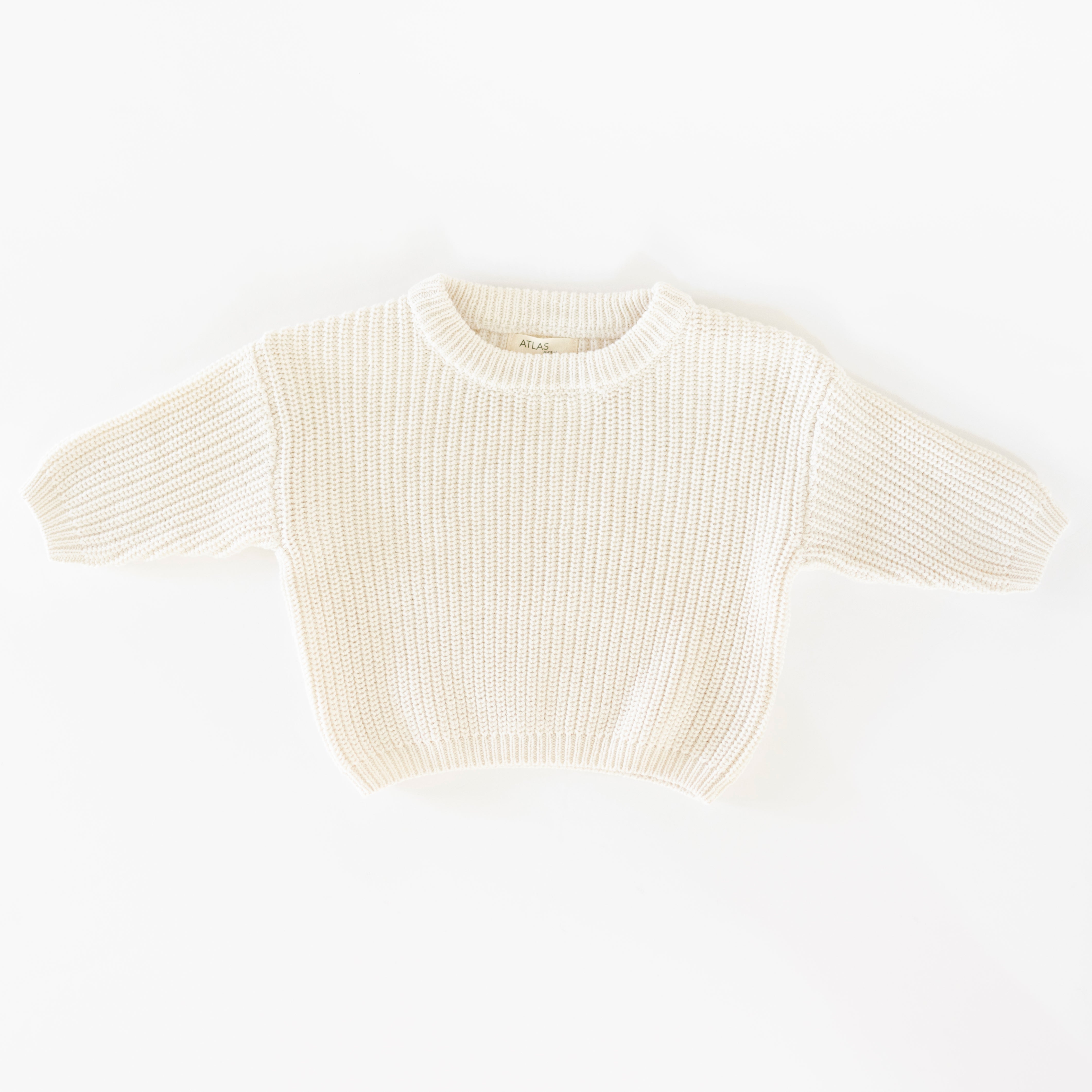 Organic Chunky Knit Sweater
