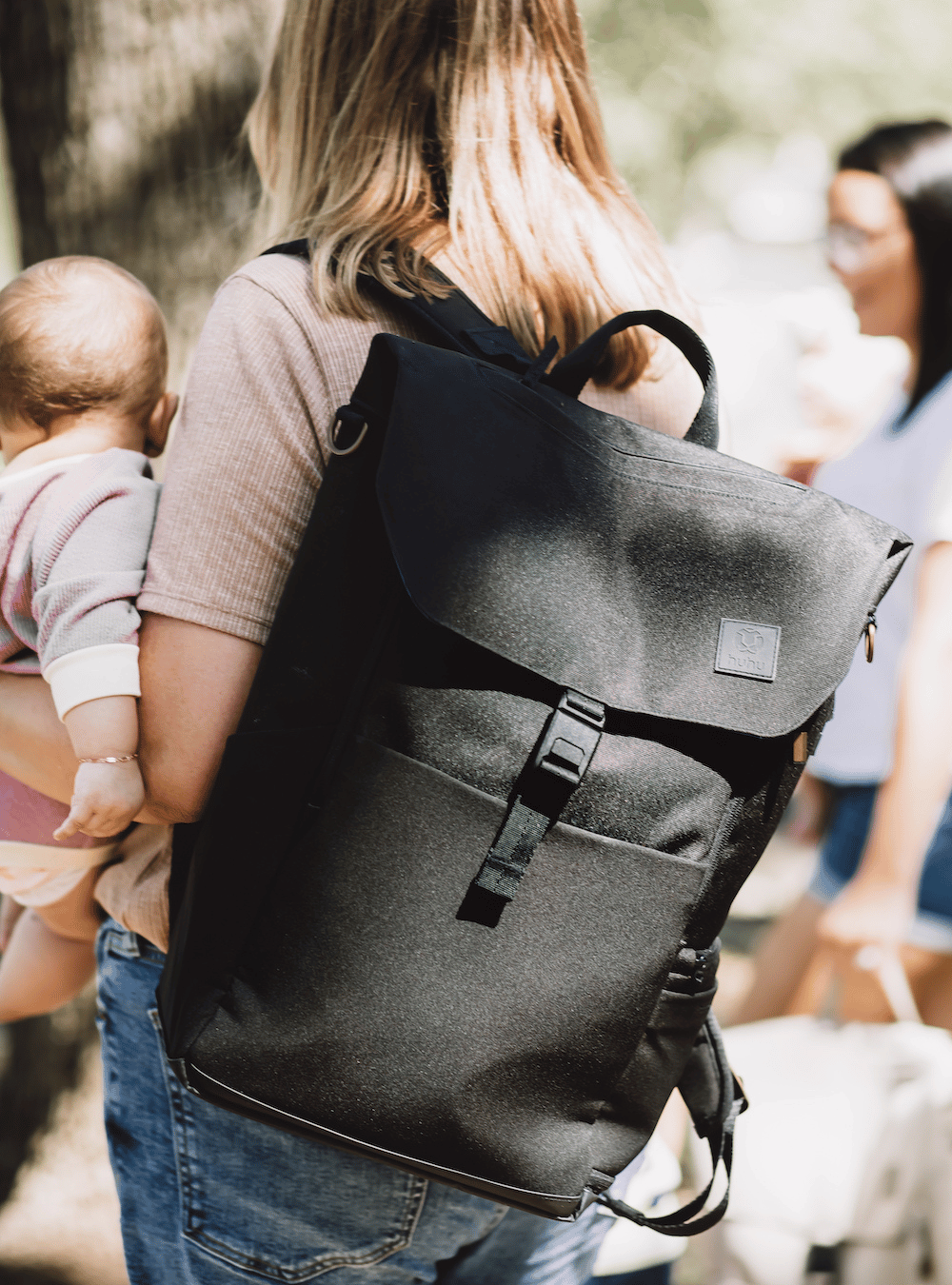 Everyday Diaper Backpack (Middle of the night Black)