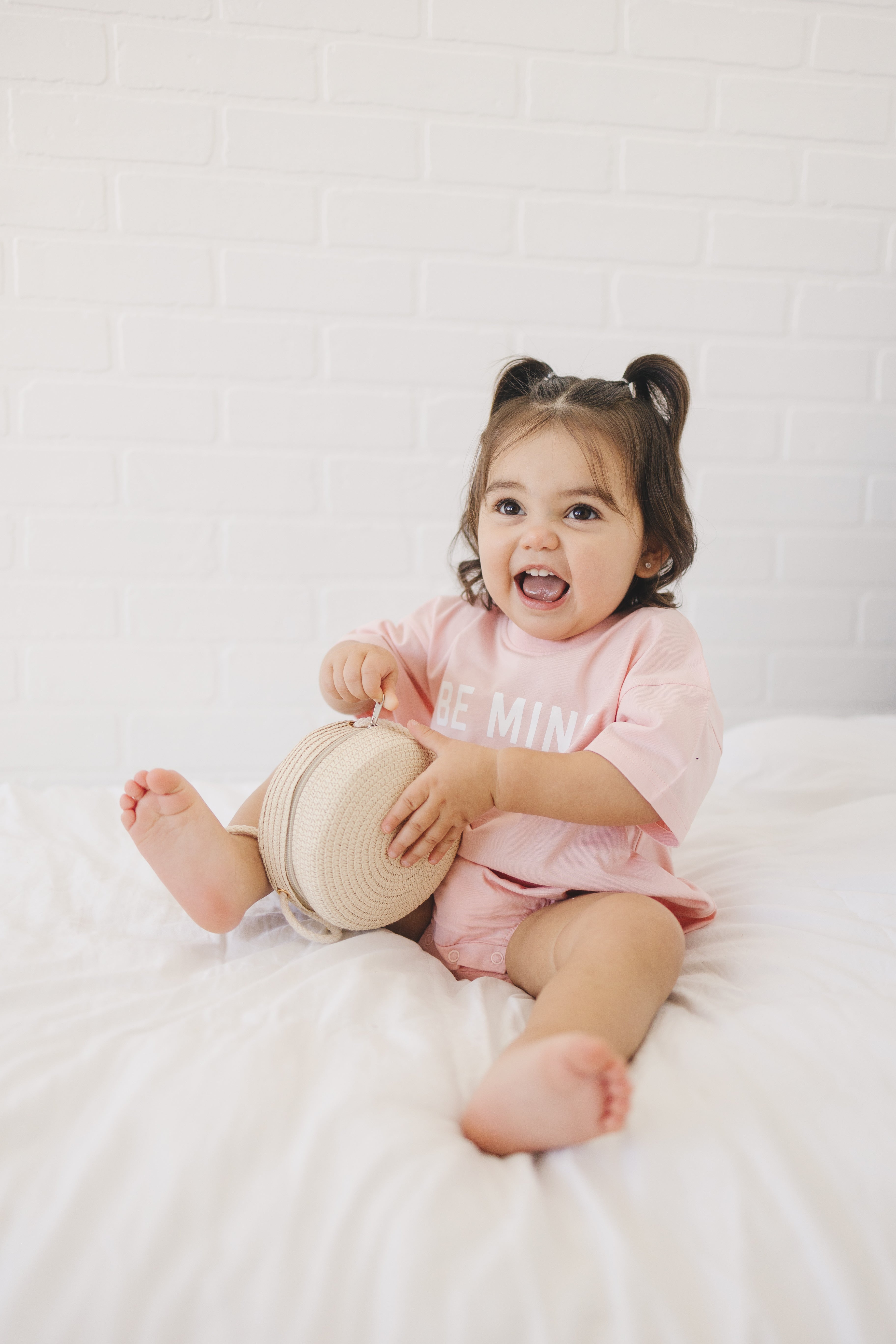 Be Mine Organic Cotton T-Shirt Romper