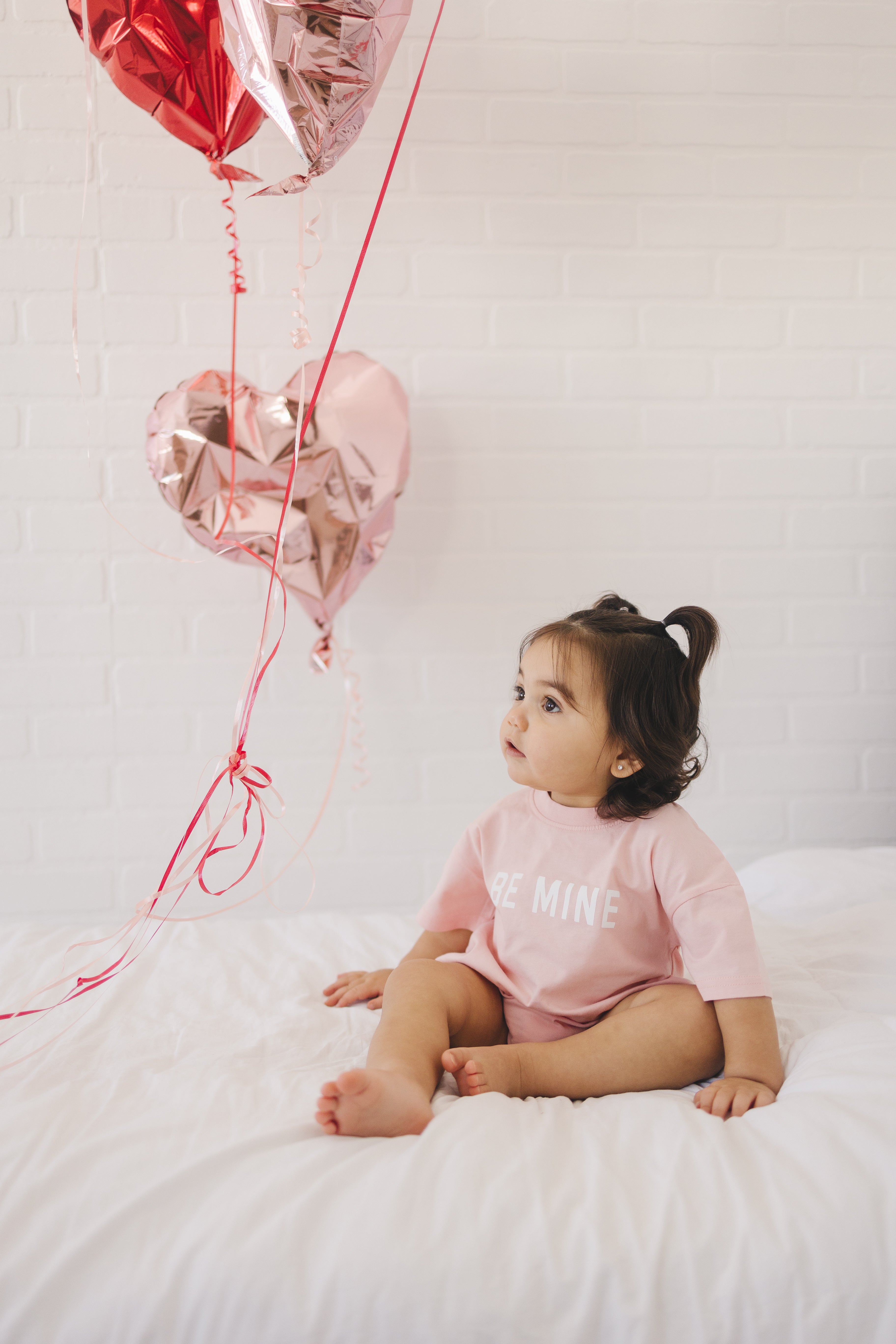 Be Mine Organic Cotton T-Shirt Romper