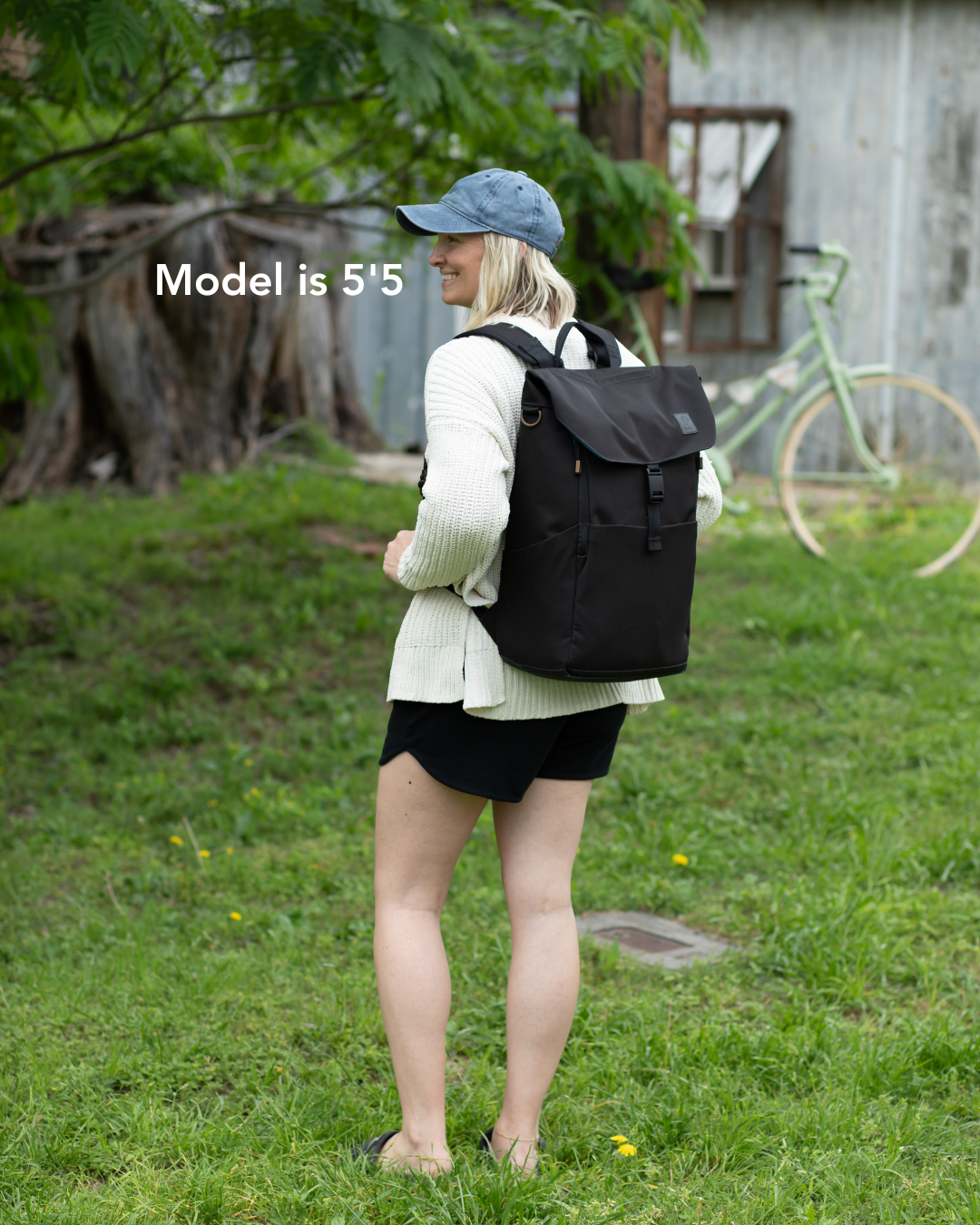 Everyday Diaper Backpack (Middle of the night Black)