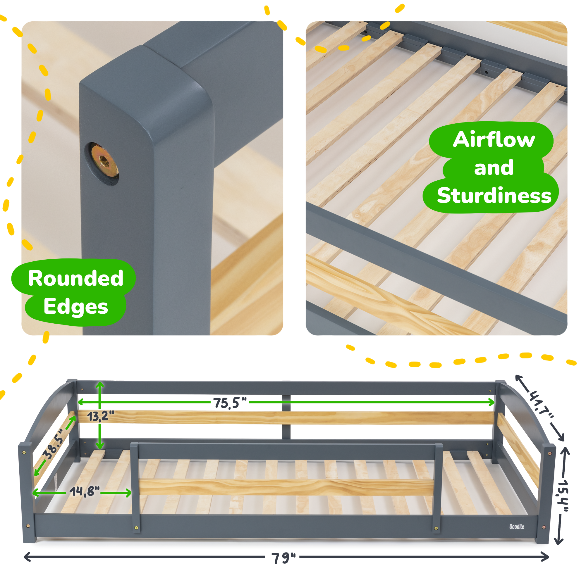 Floor Bed (Twin Size)