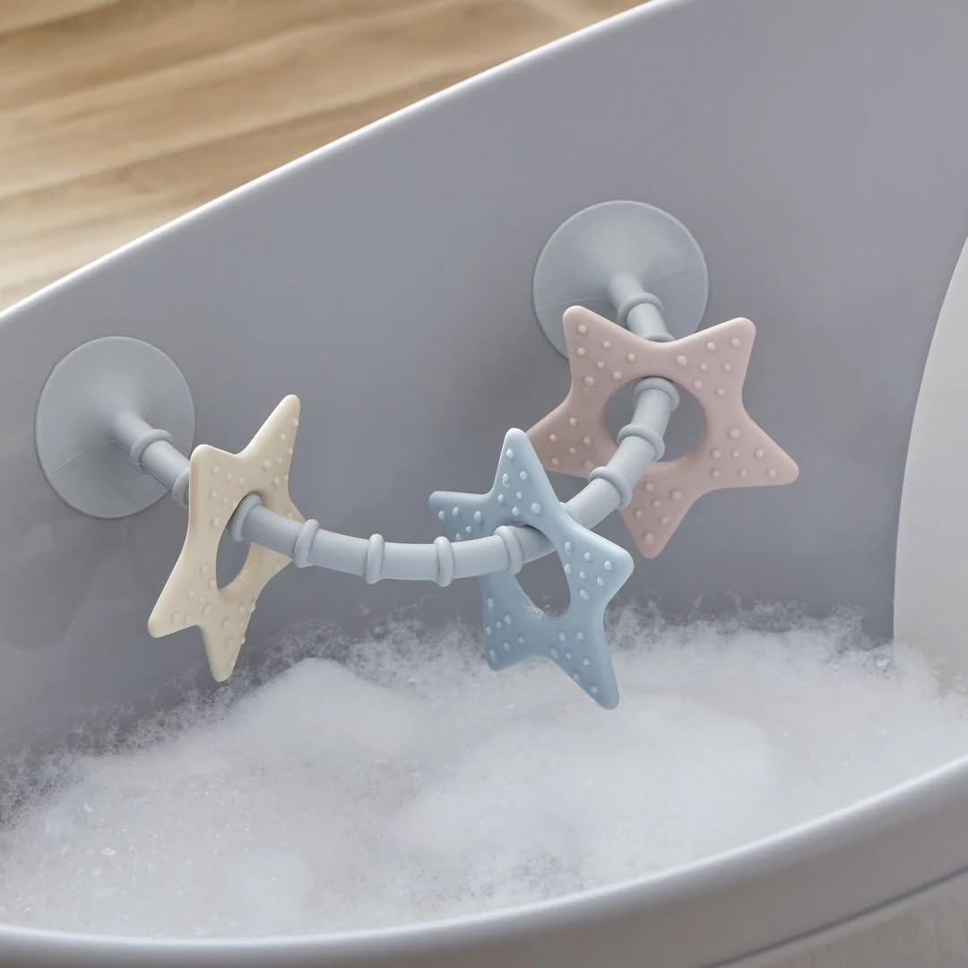 Stick 'n' Play Sensory Star Toy and Teether