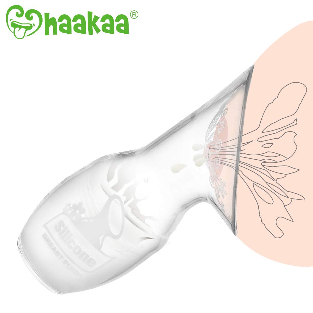 Haakaa Generation 2 Silicone Breast Pump with Suction Base (4 oz 1 pk)