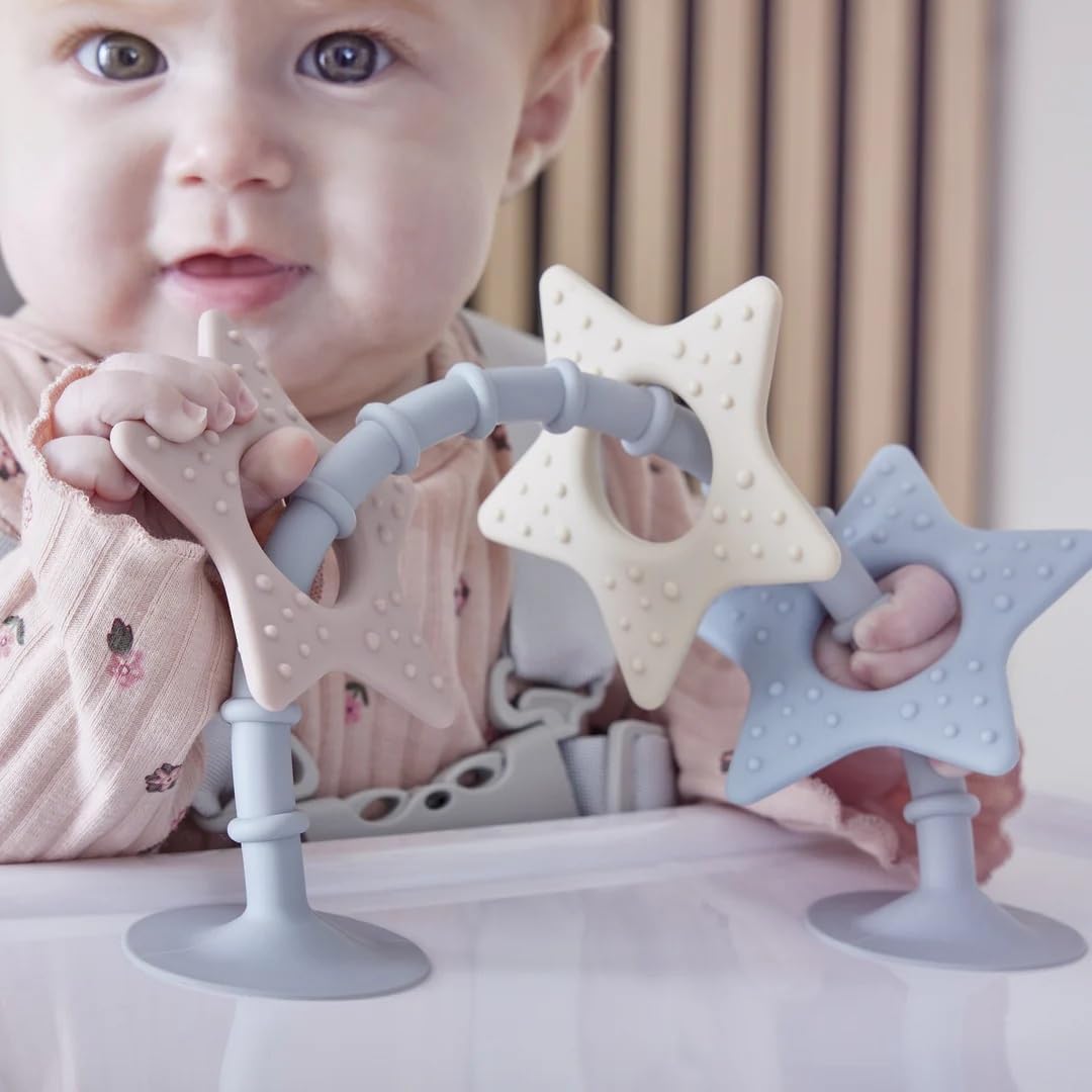Stick 'n' Play Sensory Star Toy and Teether