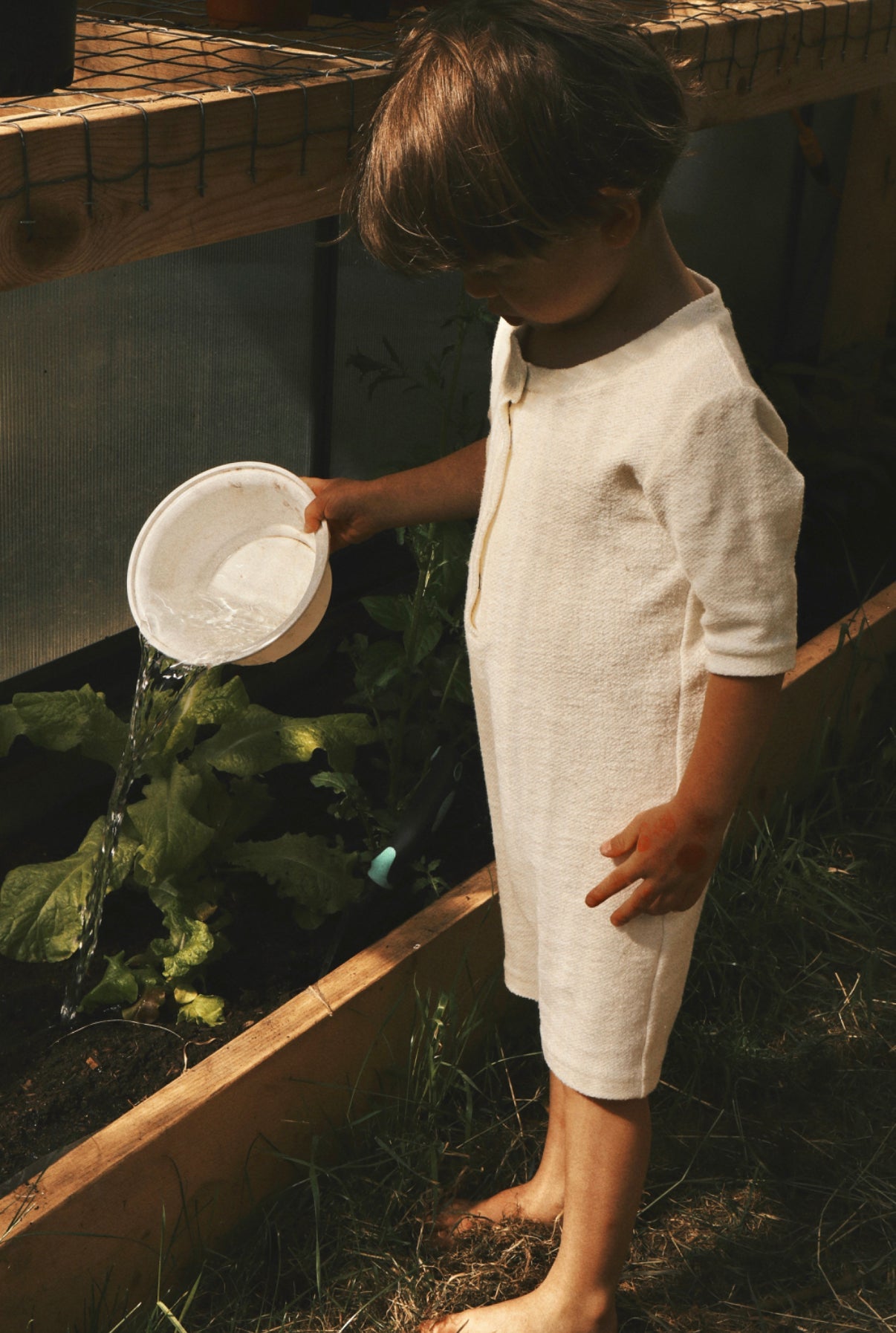 High-Noon Sunsuit French Terry