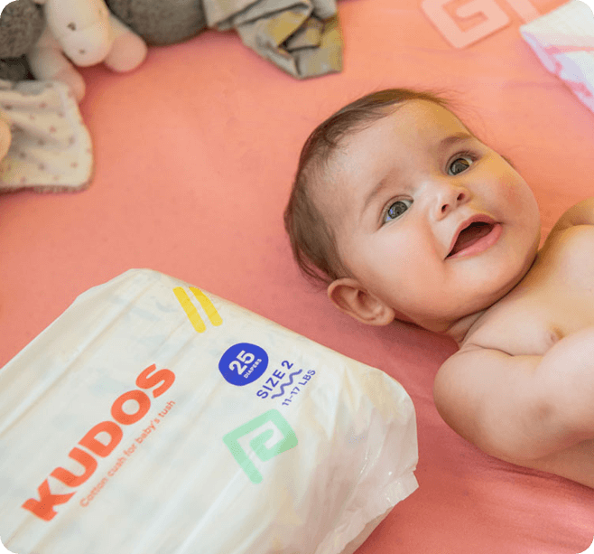 100% Cotton-Lined TCF Diapers Size 1-6