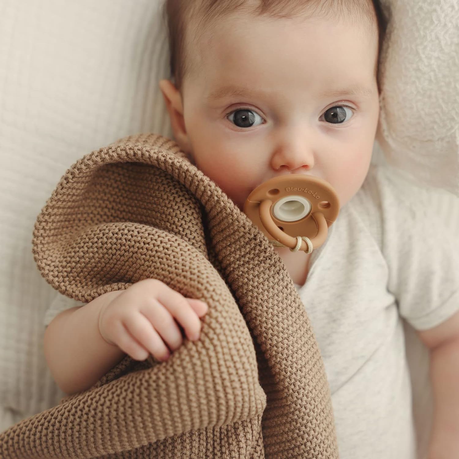 Organic Cotton Luxury Knit Baby Swaddle Blanket
