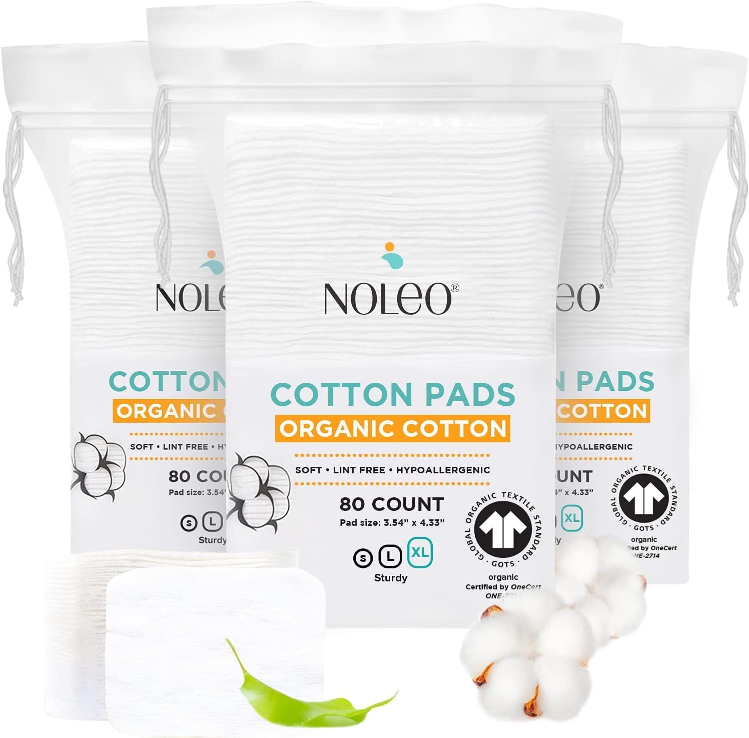Organic Cotton Pads (XL)