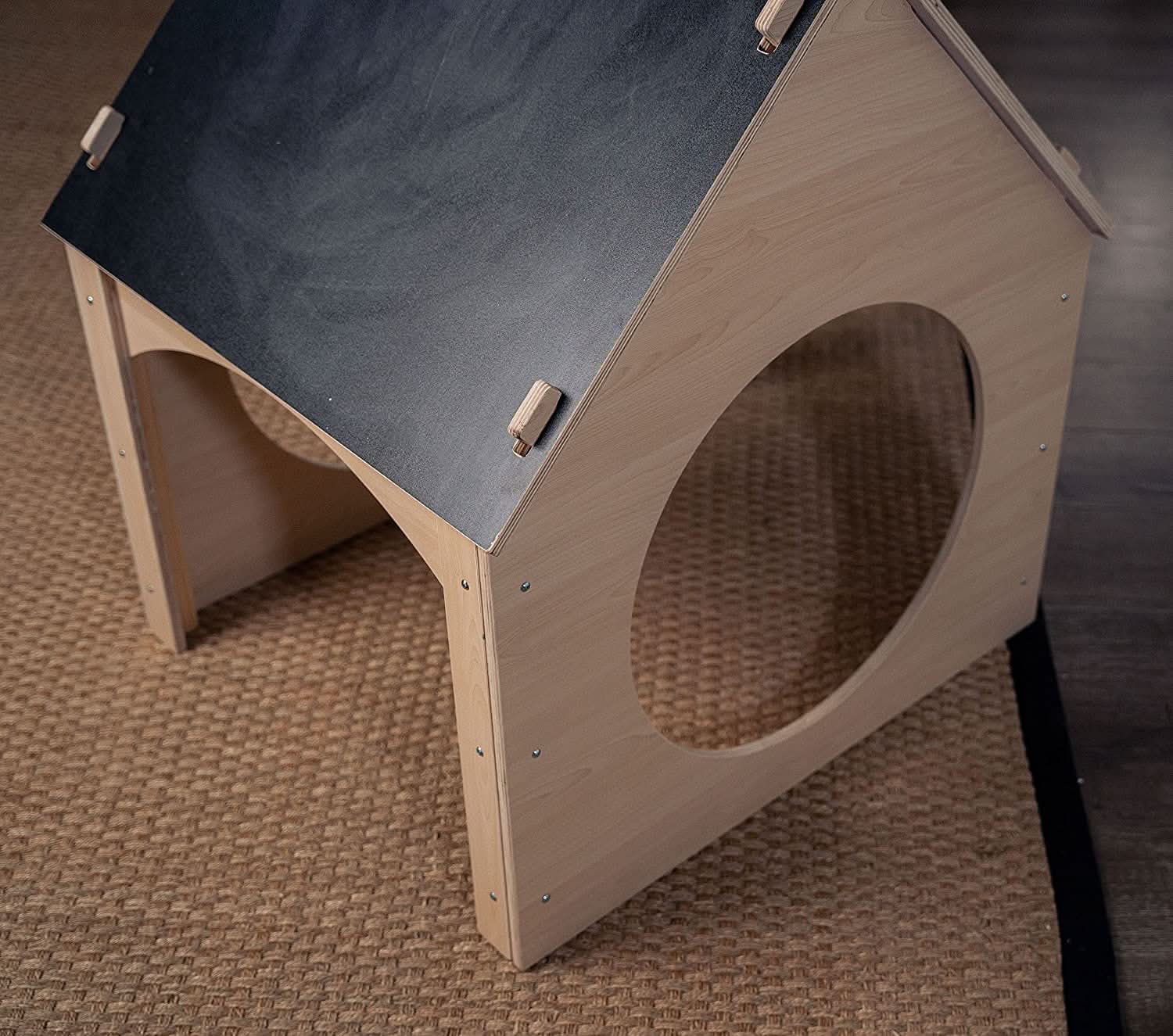 Children's Playhouse with Chalkboard Roof