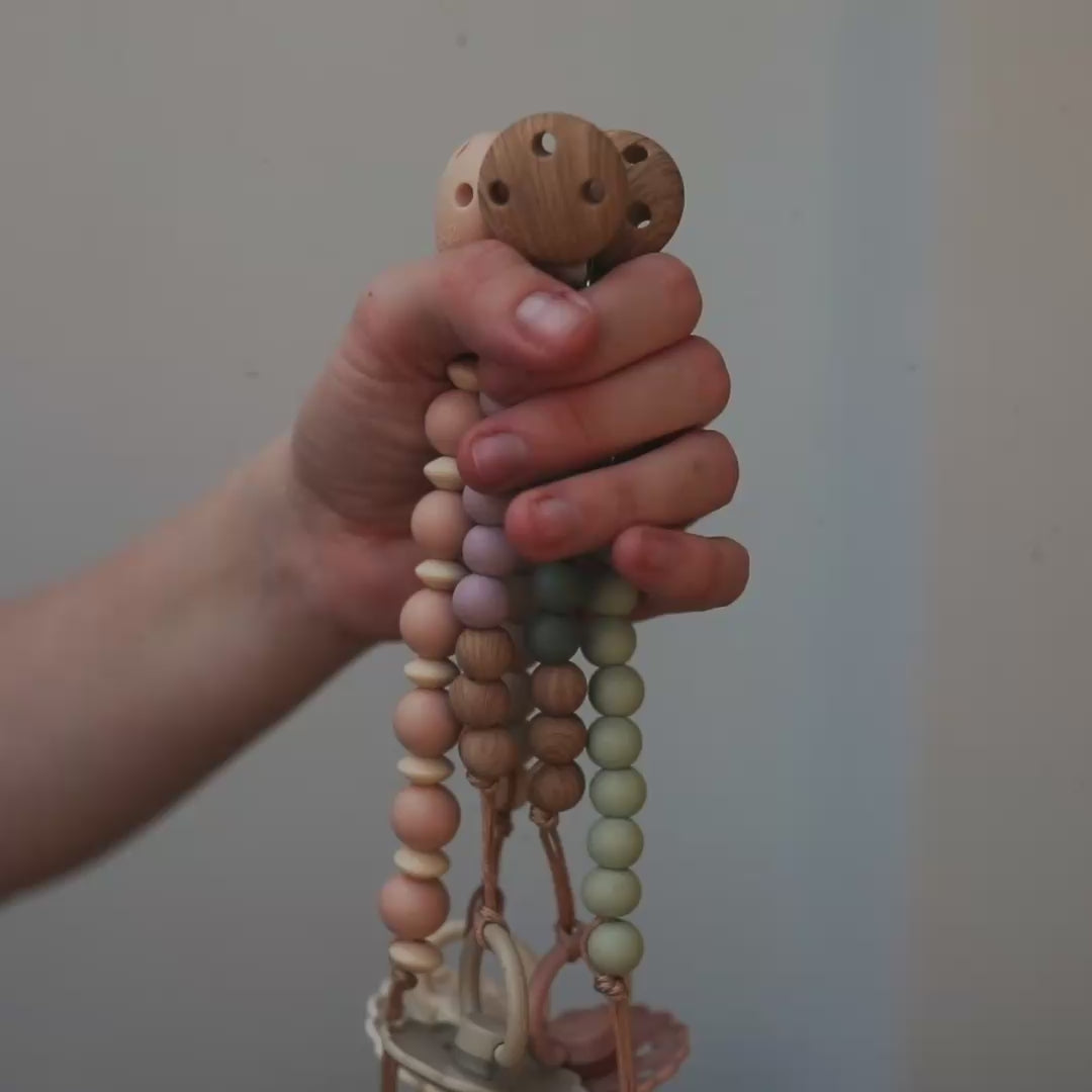 Silicone Pacifier Clip | Eva