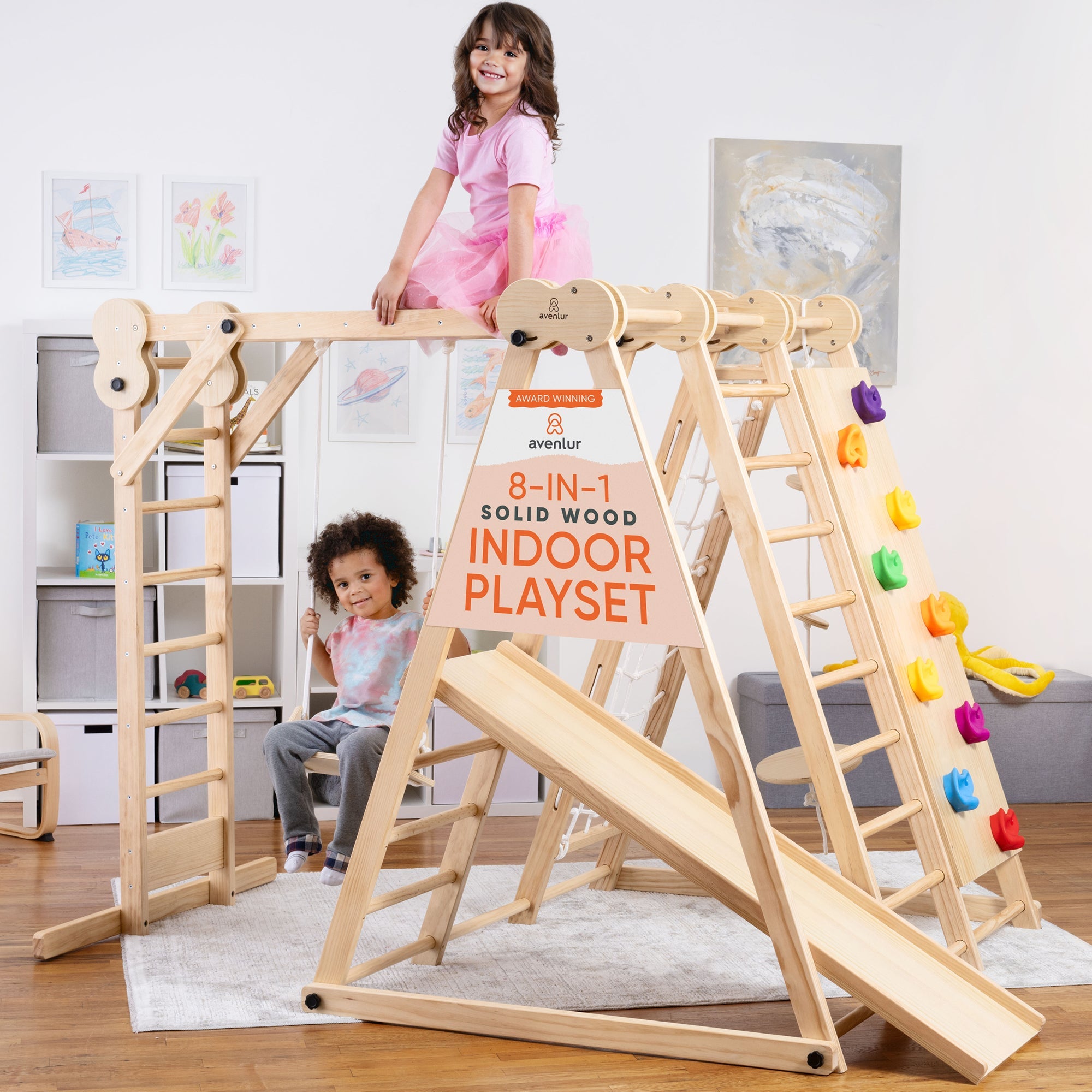 8-in-1 Jungle Gym for Toddlers