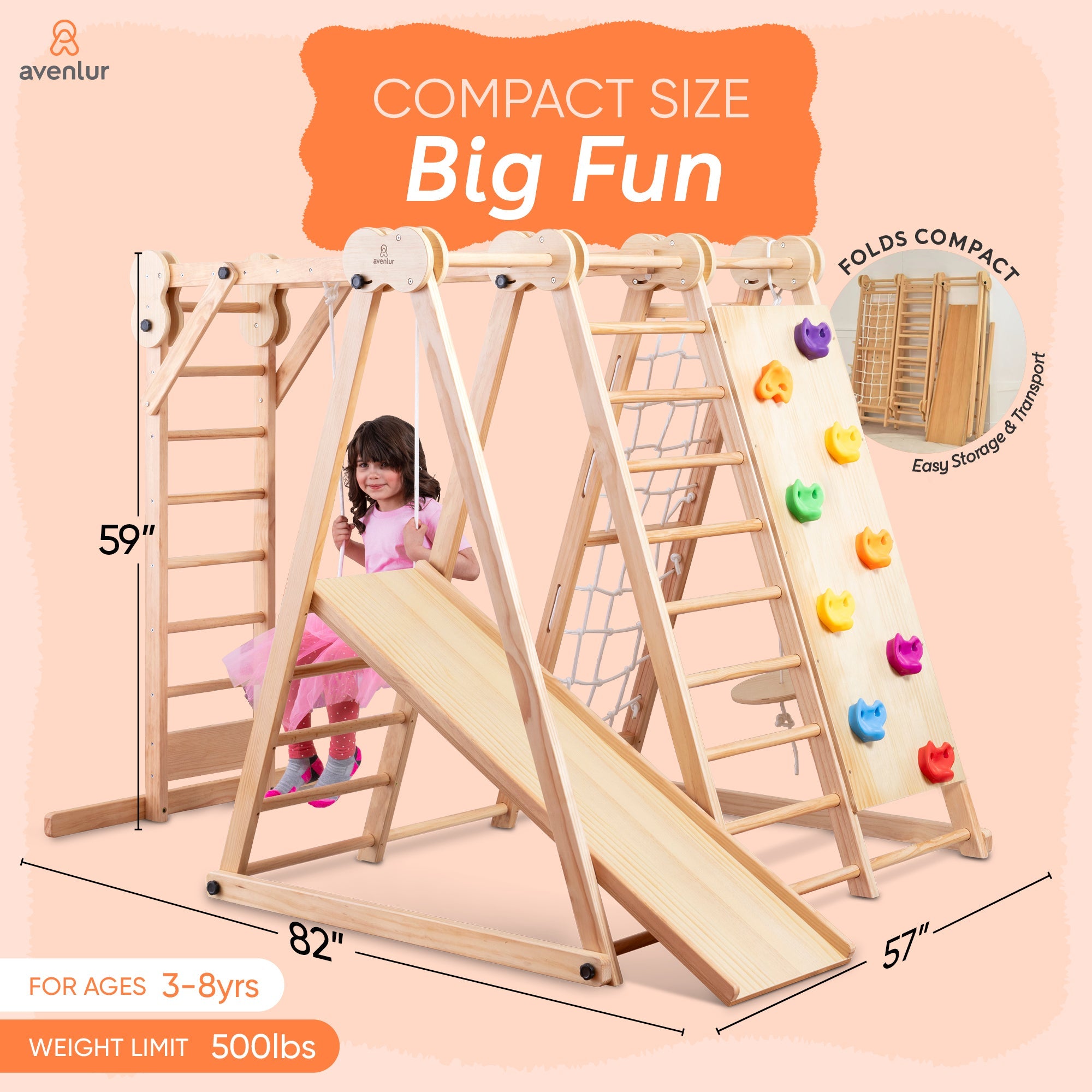8-in-1 Jungle Gym for Toddlers