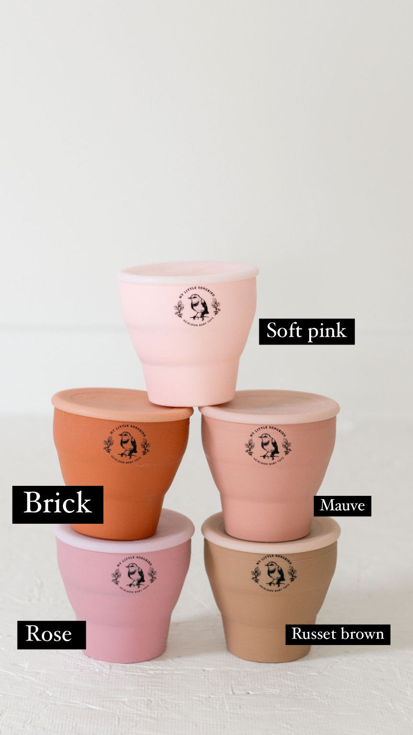 Silicone Snack Cups/Collapsible snack cups