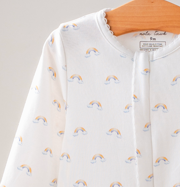 Rainbow Bliss Organic Cotton Pajamas