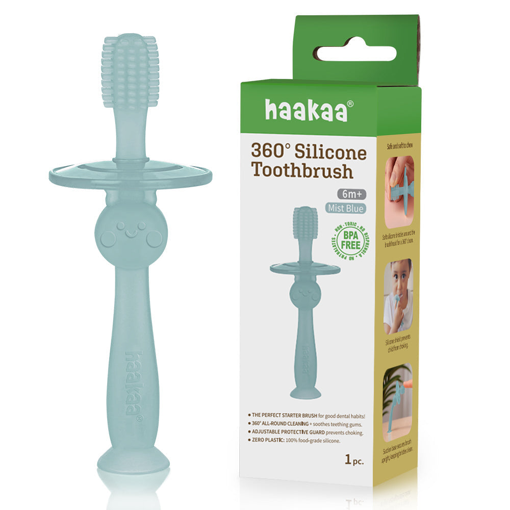 Haakaa 360° Silicone Toothbrush 1 pk