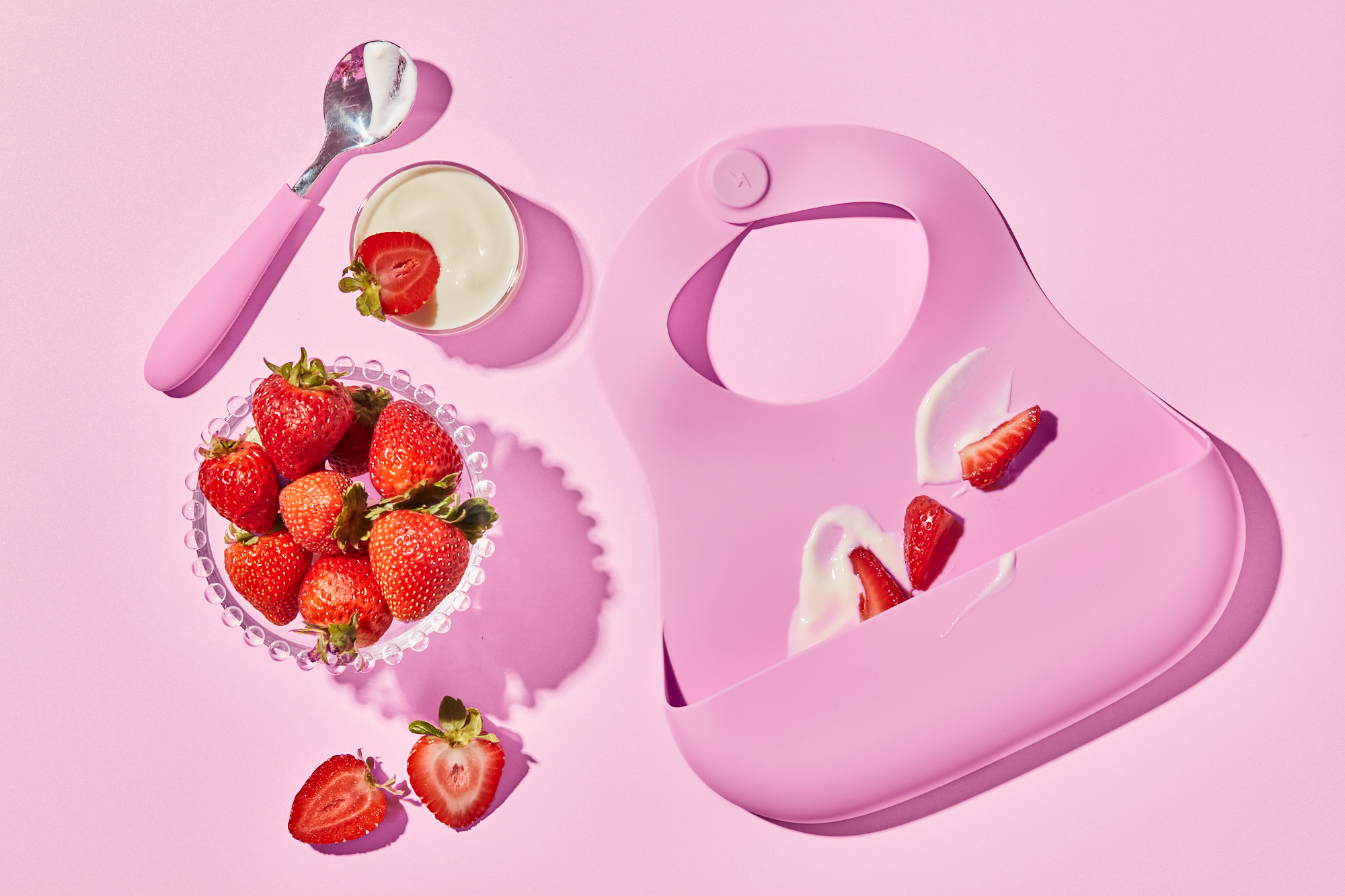Strawberry Dream Bib