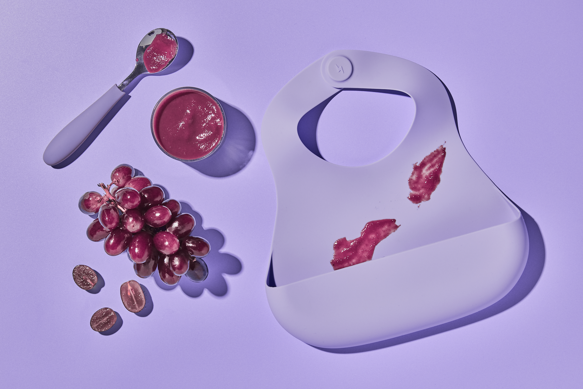 Magnetic Bib - Grape Crush