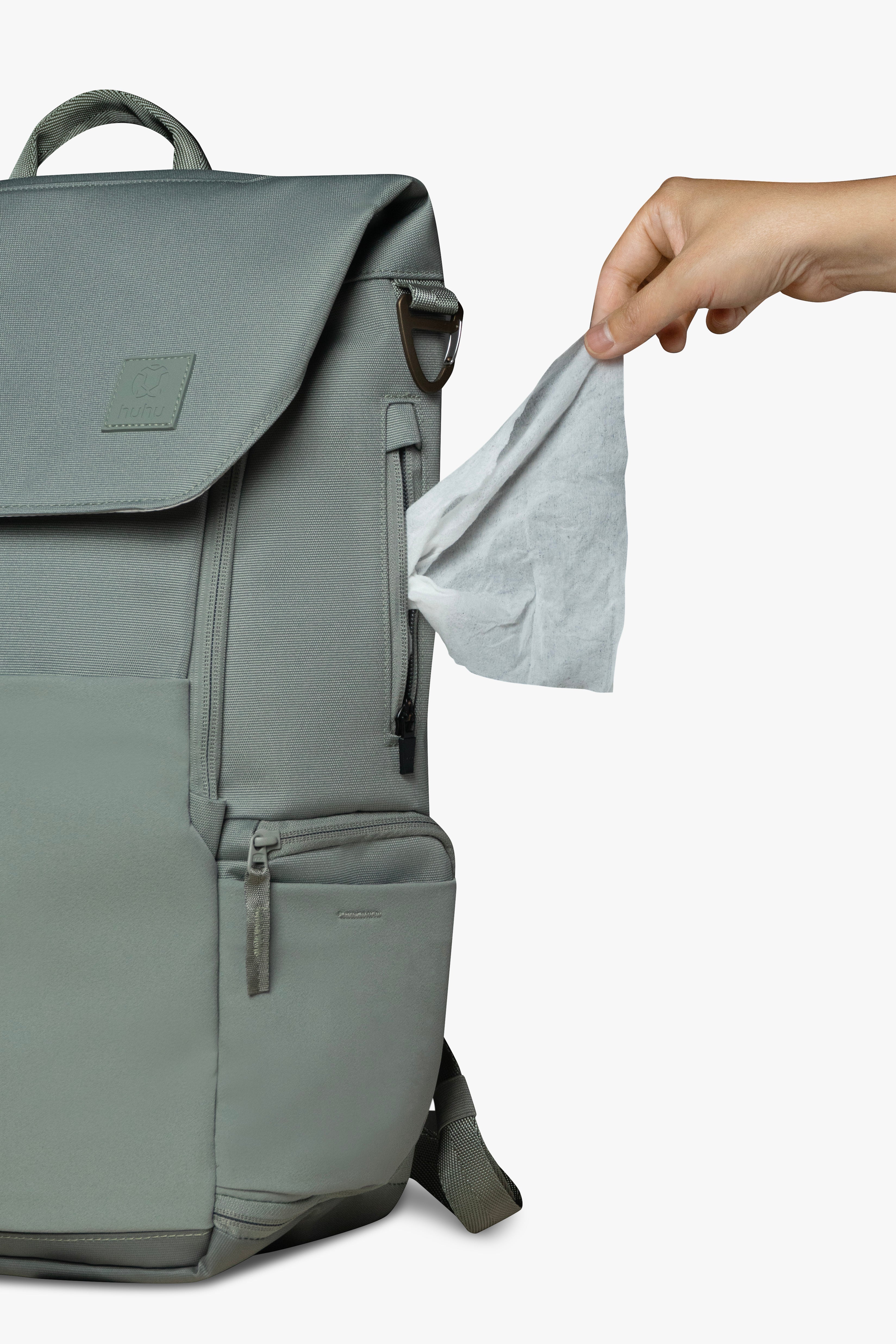 Everyday Diaper Backpack (Outdoorsy Sage)