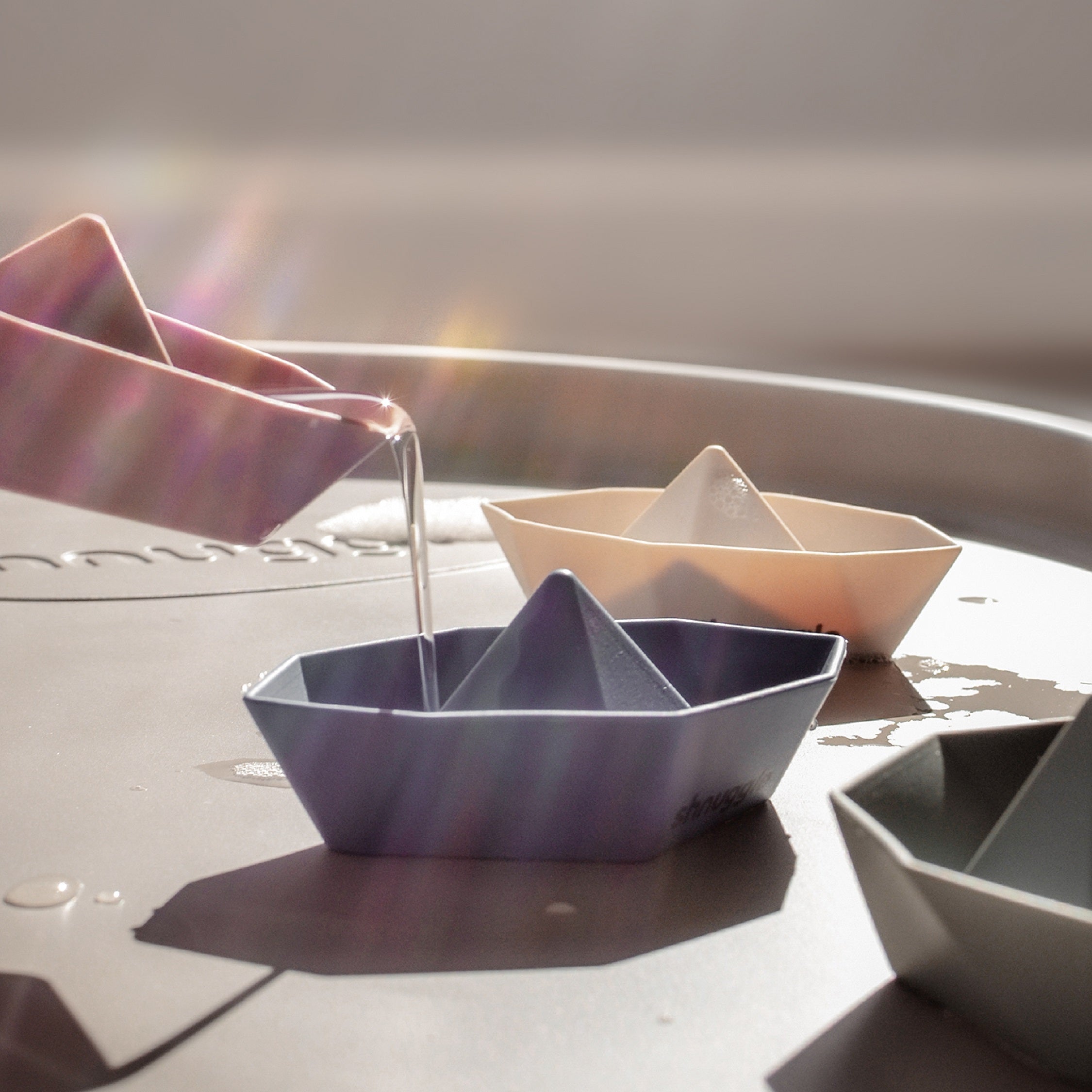 Stack and Sail Bath Boat Toys