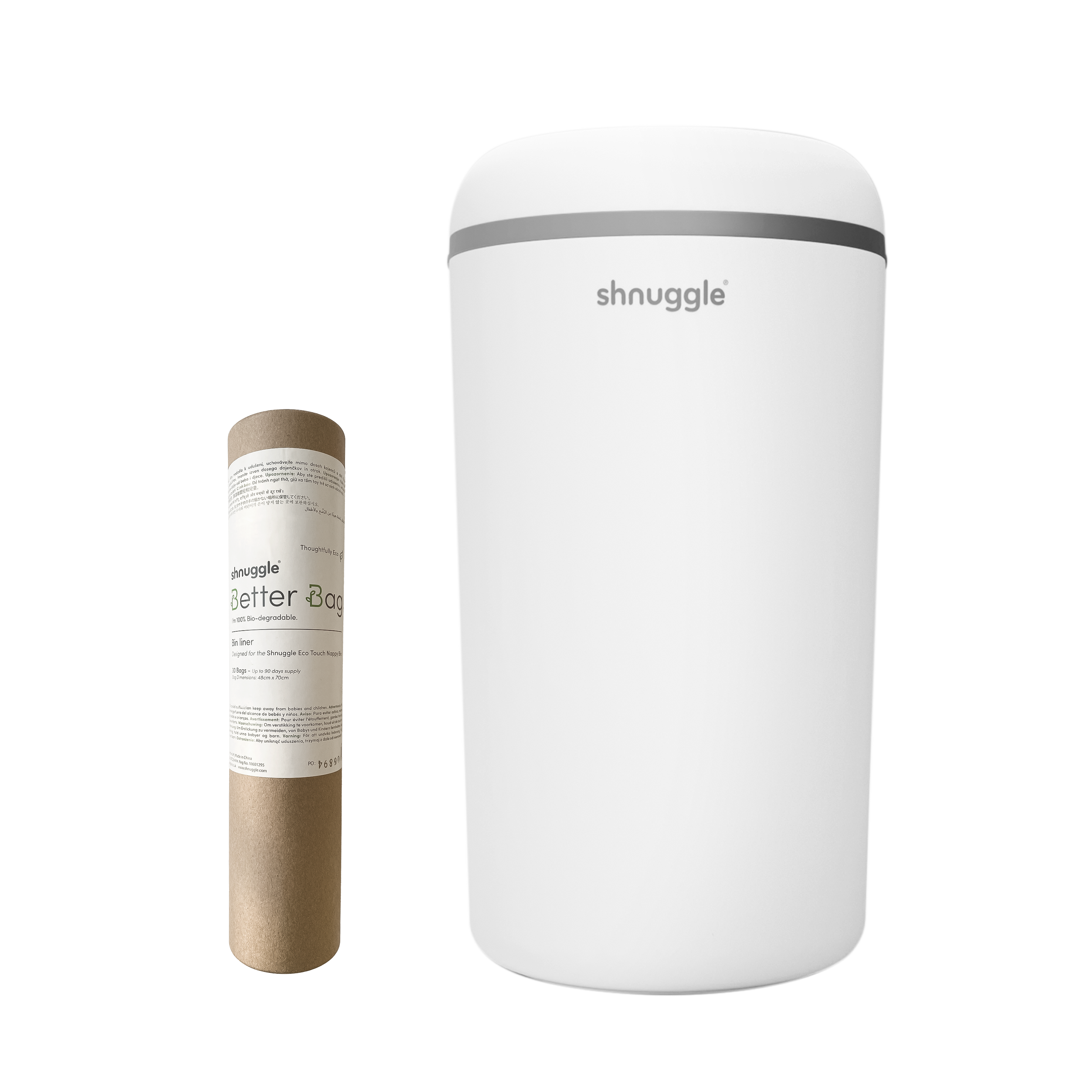 Shnuggle Better Bag Nappy Bin Diaper Pail Liners 30 bags