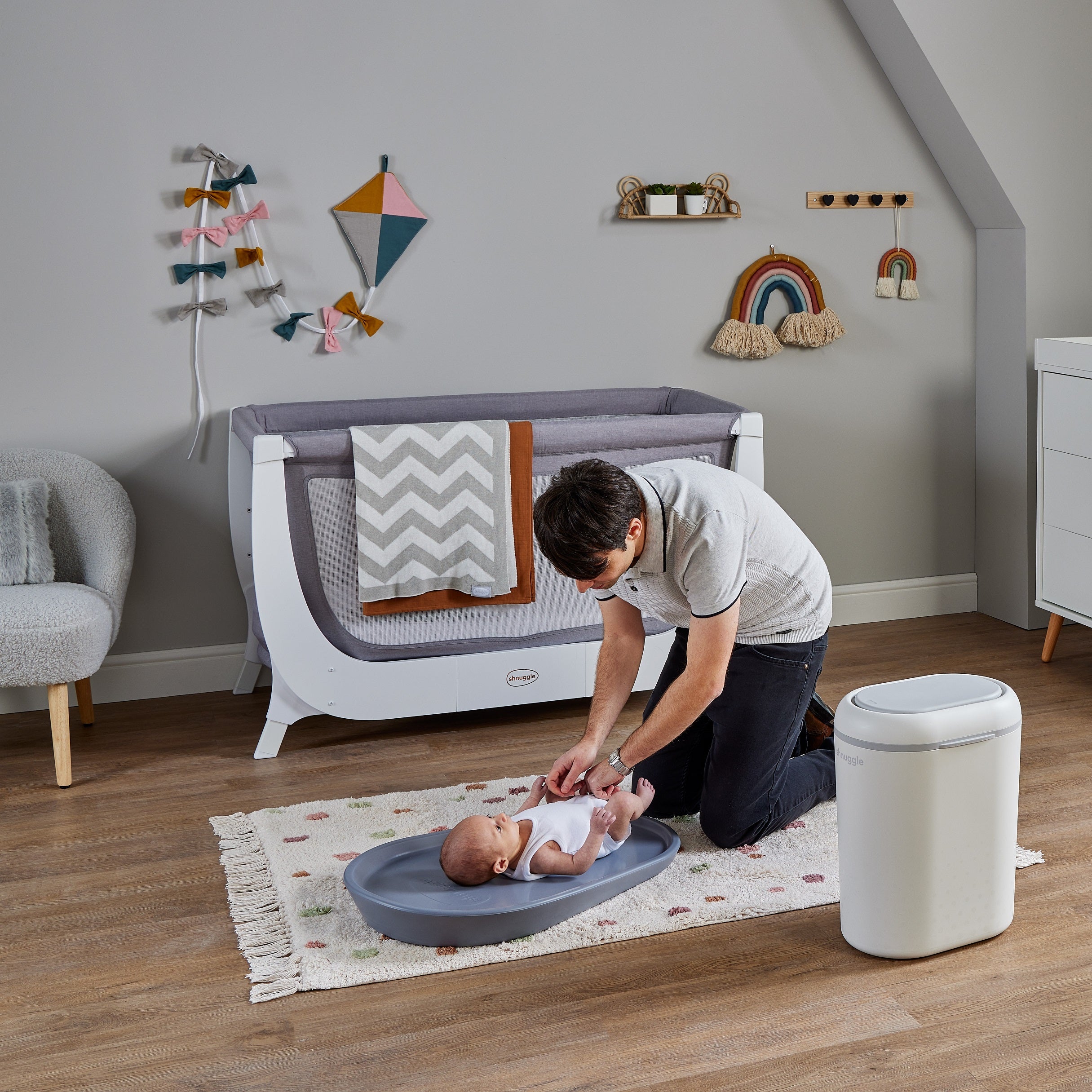 Eco-Touch Nappy Bin Diaper Pail