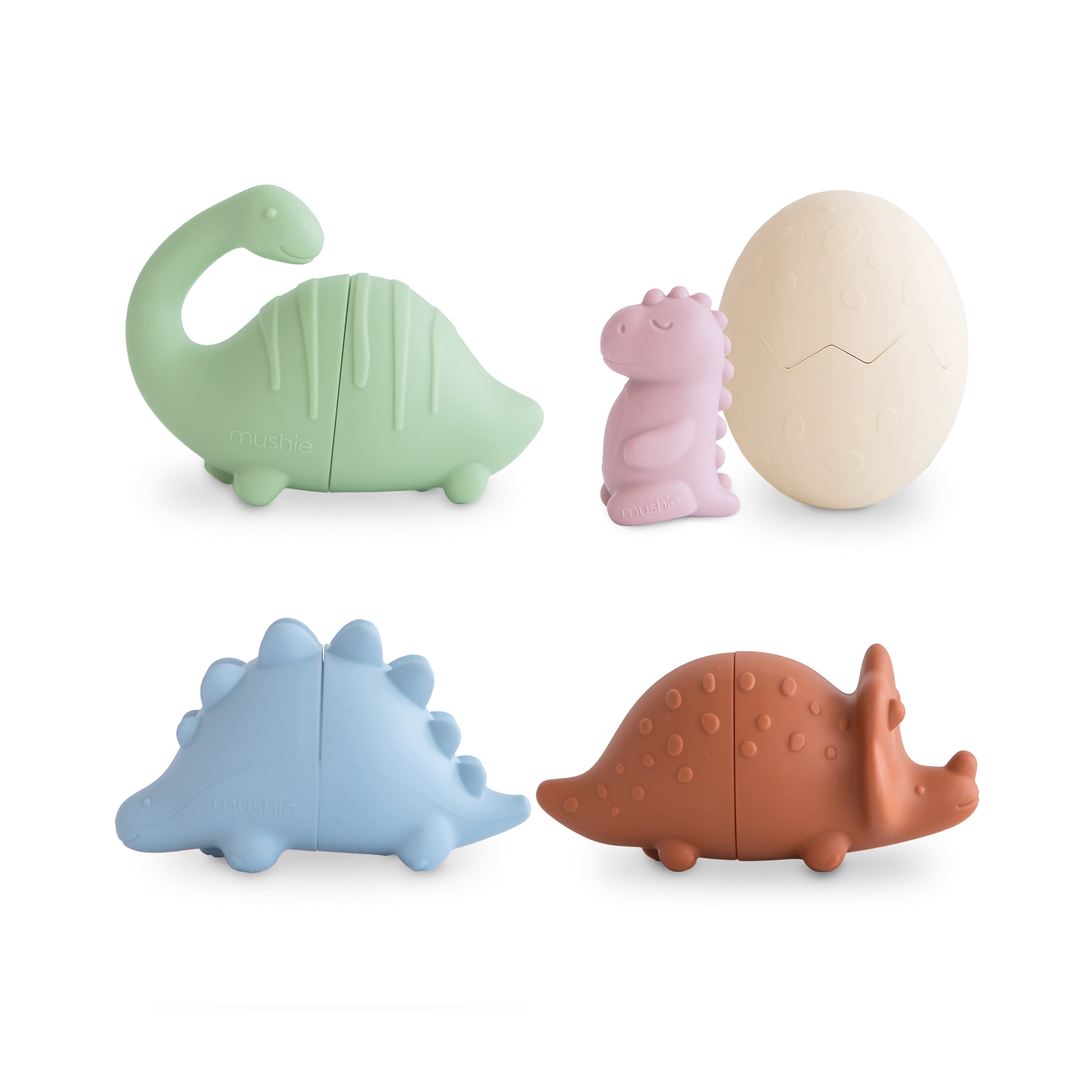 Dino Mold Free Bath Play Set