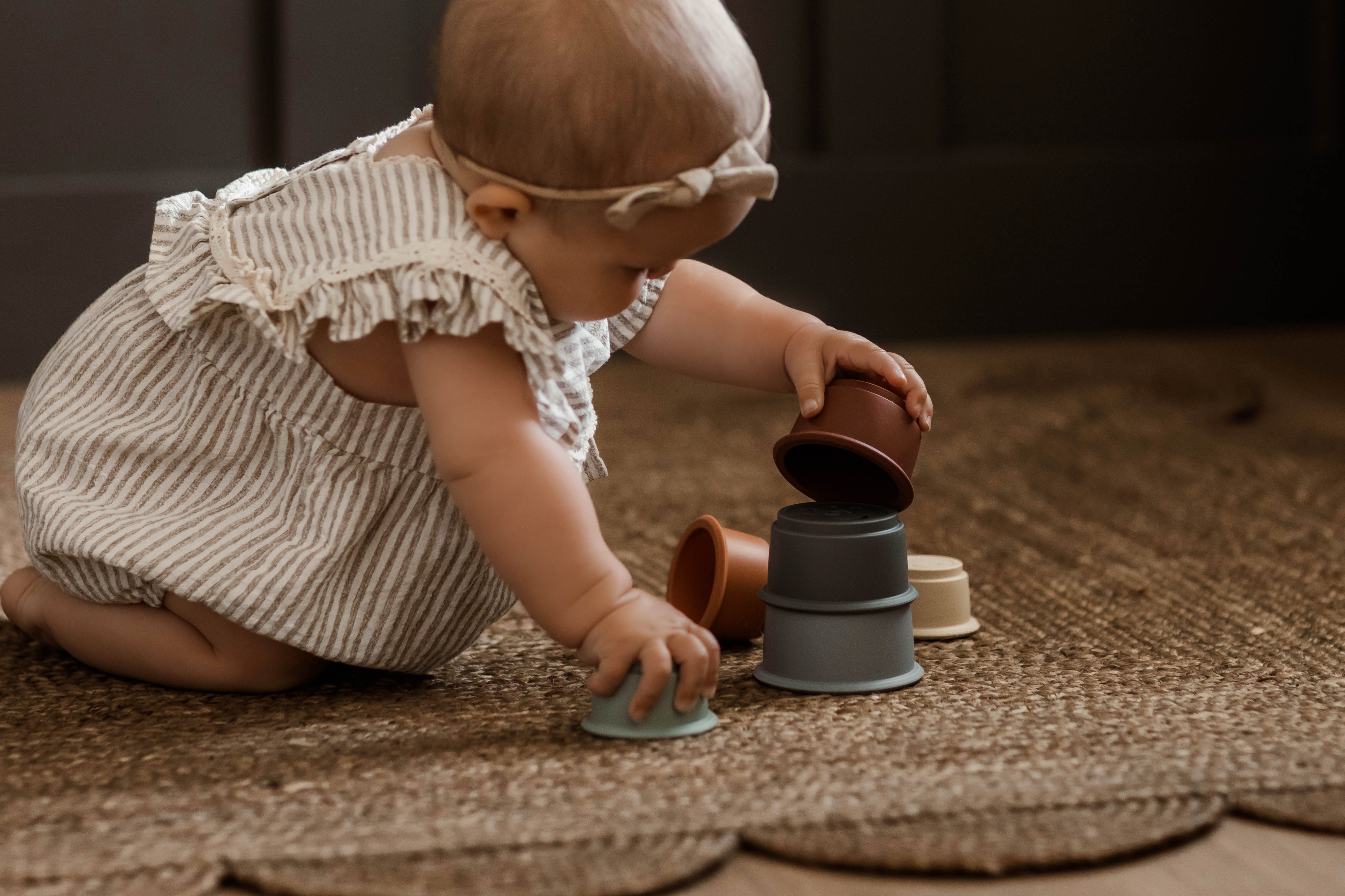 Silicone Cup Stacking Toy