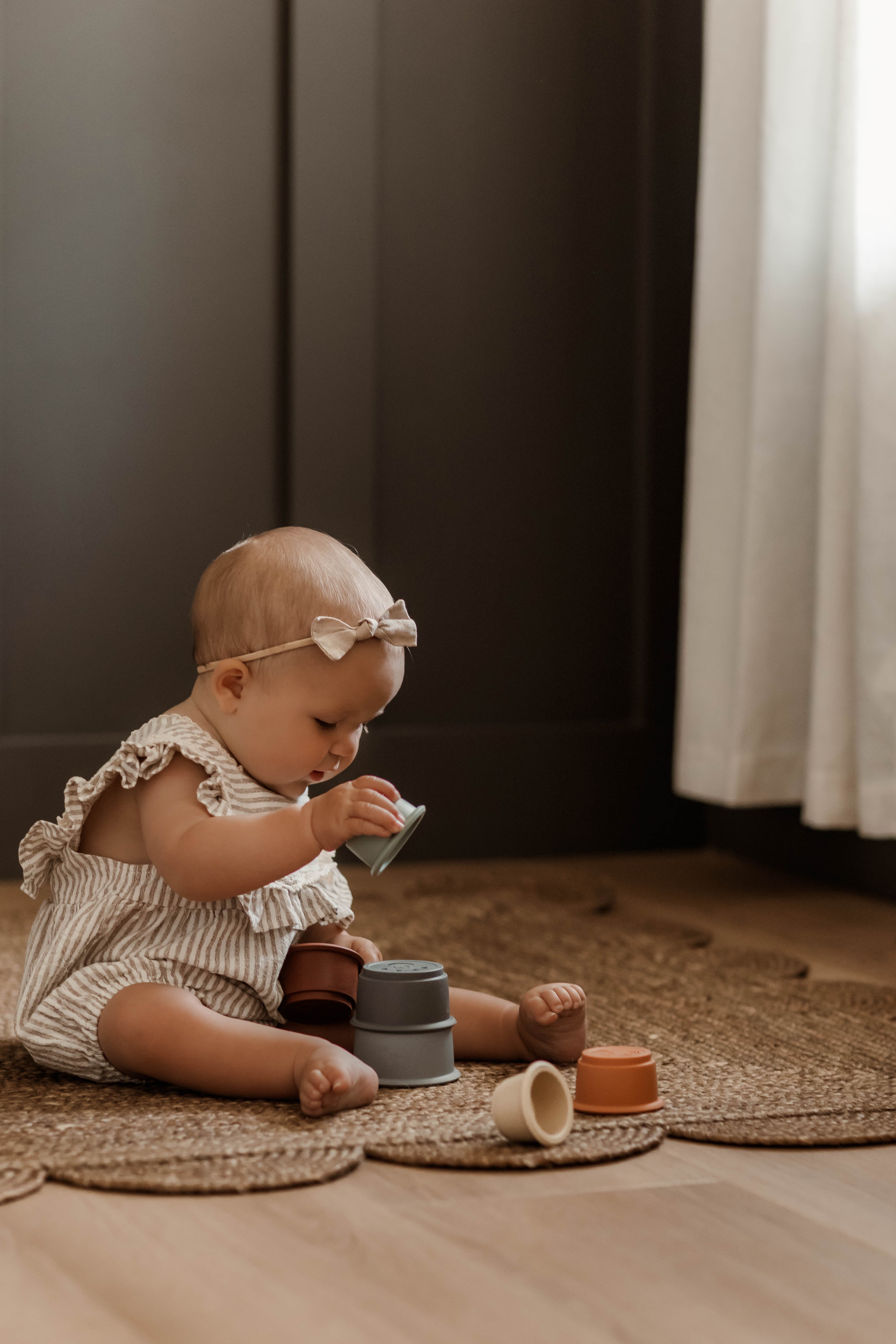Silicone Cup Stacking Toy