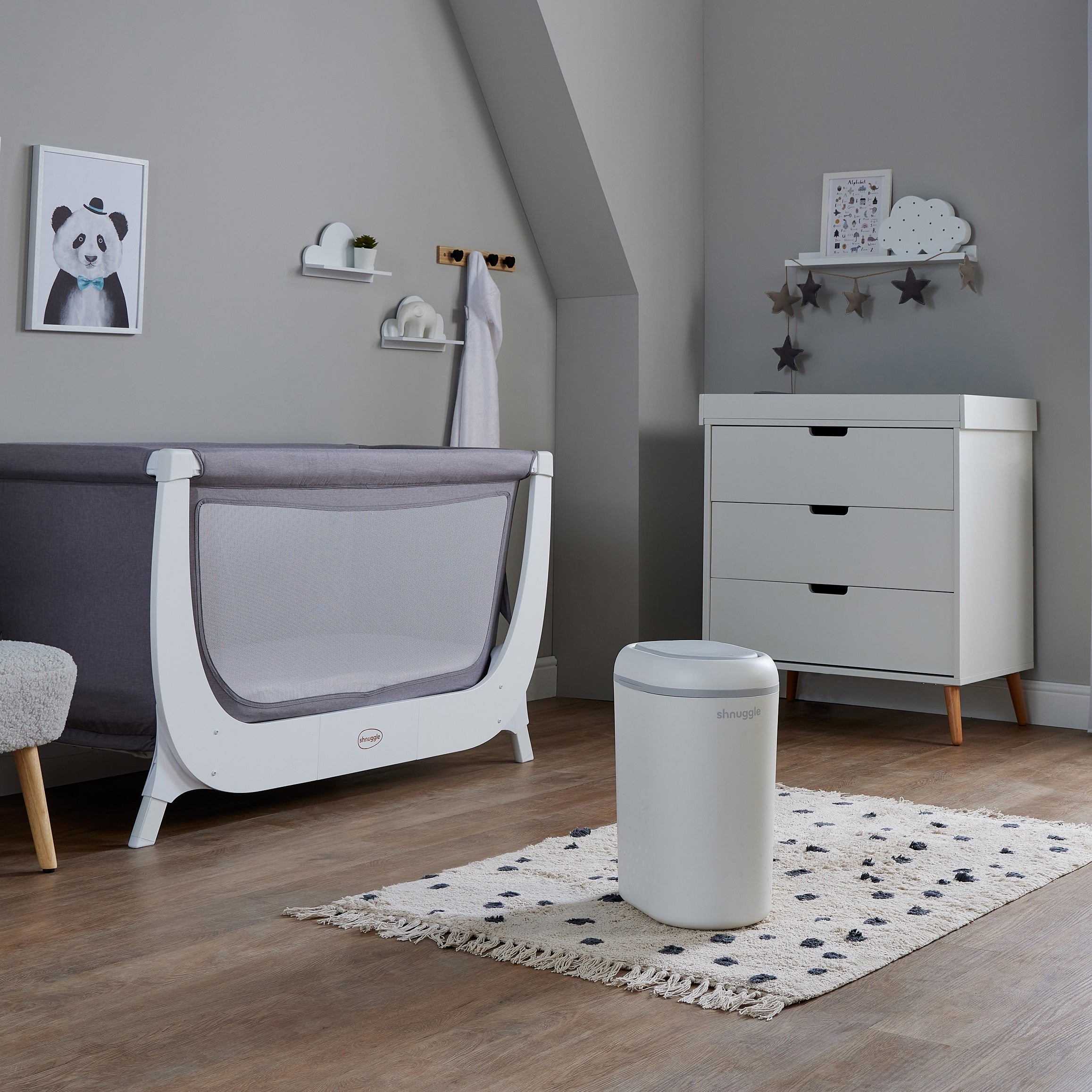 Eco-Touch Nappy Bin Diaper Pail