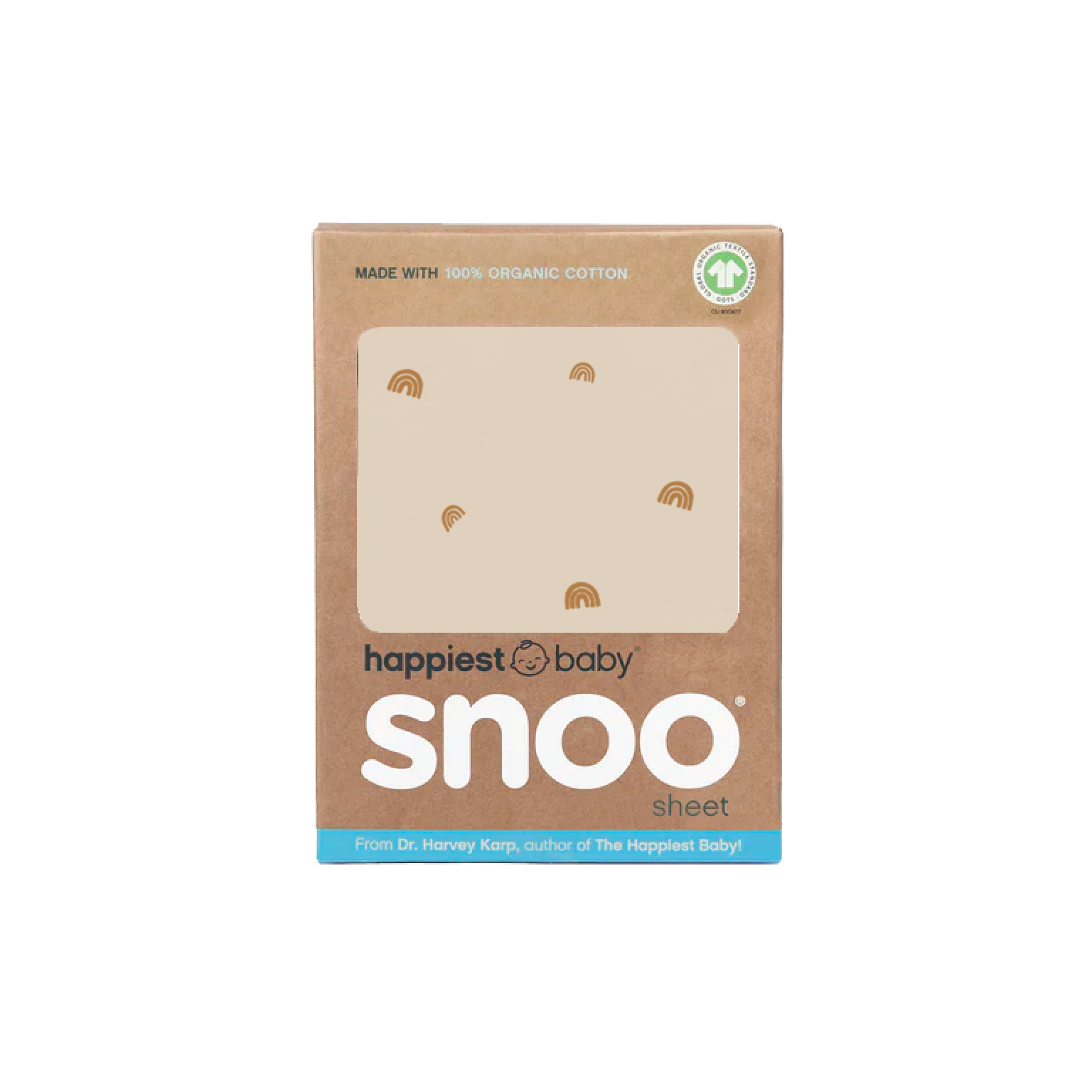 100% Organic Cotton SNOO Baby Bassinet Fitted Sheet