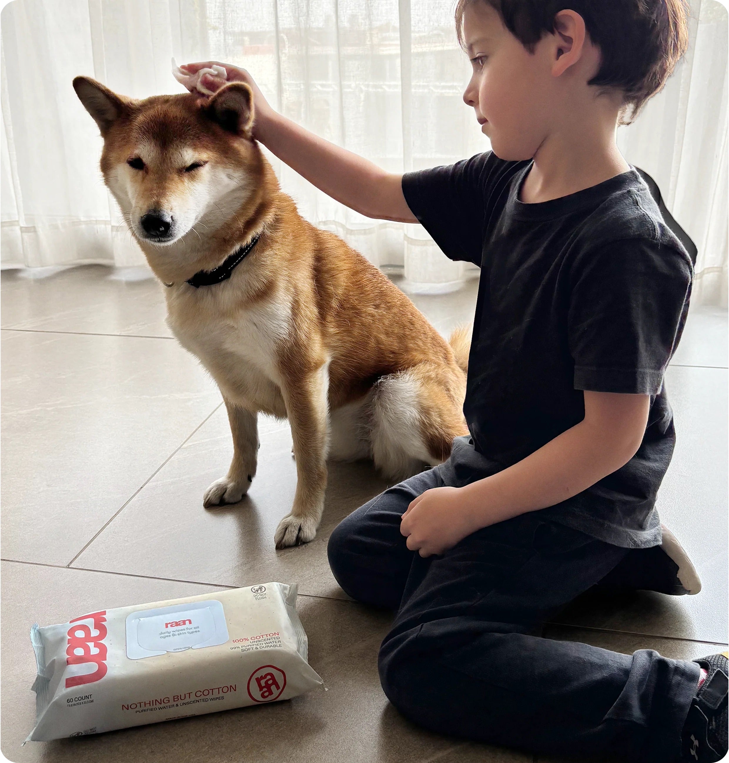 The Only Unbleached, 100% Cotton Baby Wipe for Sensitive Skin