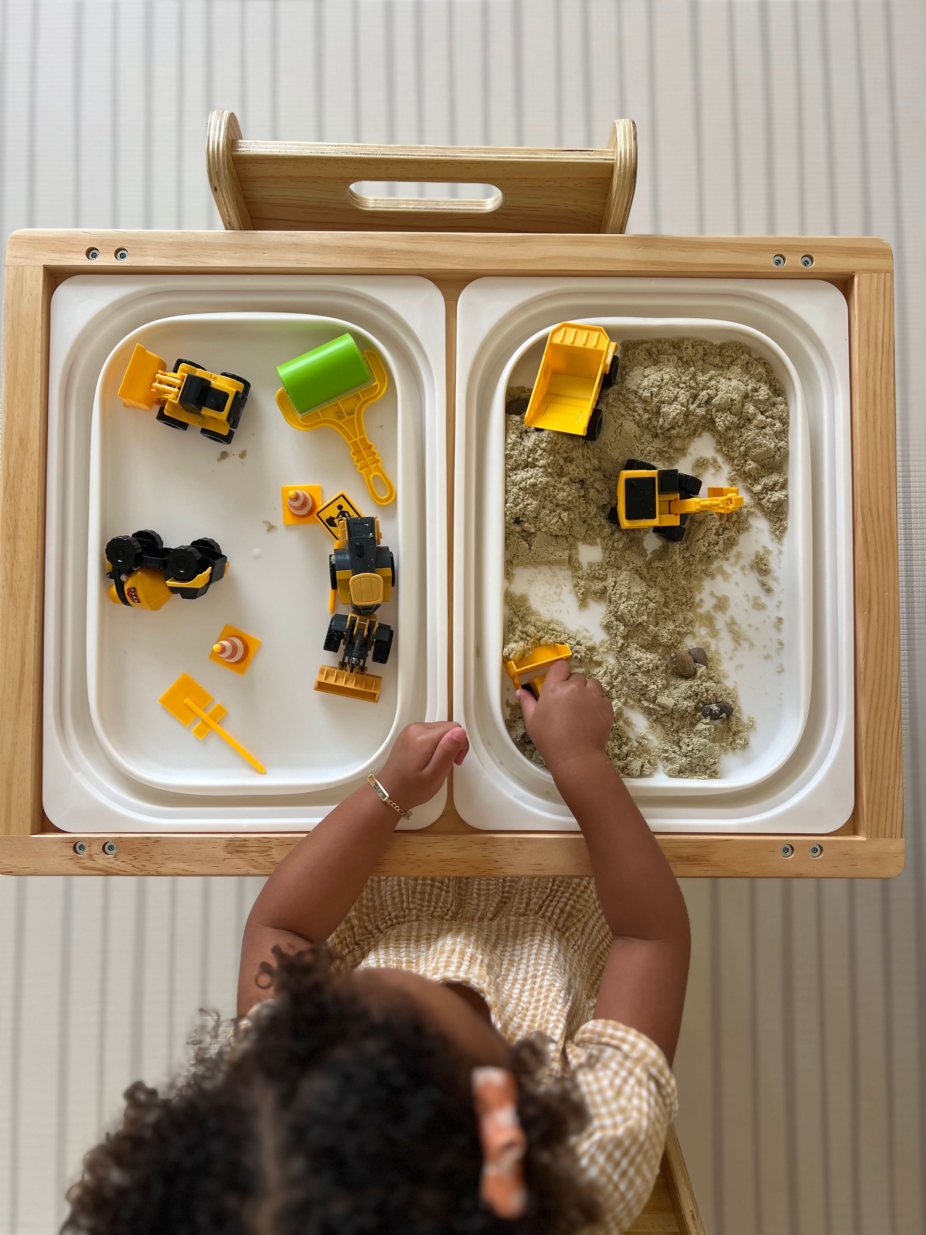 Cordia Wooden Kids Activity Table & Chair Set – Montessori-Inspired Desk for Play & Learning