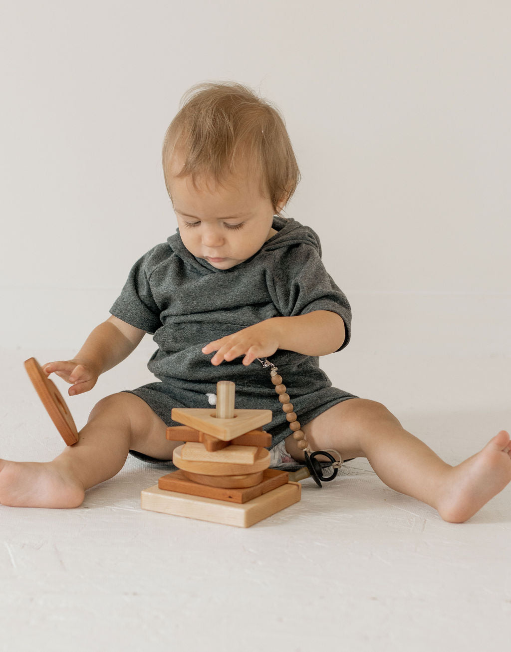 Wooden Shape Stacker