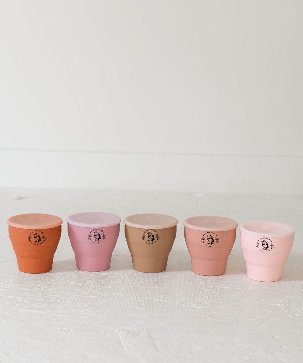 Silicone Snack Cups/Collapsible snack cups