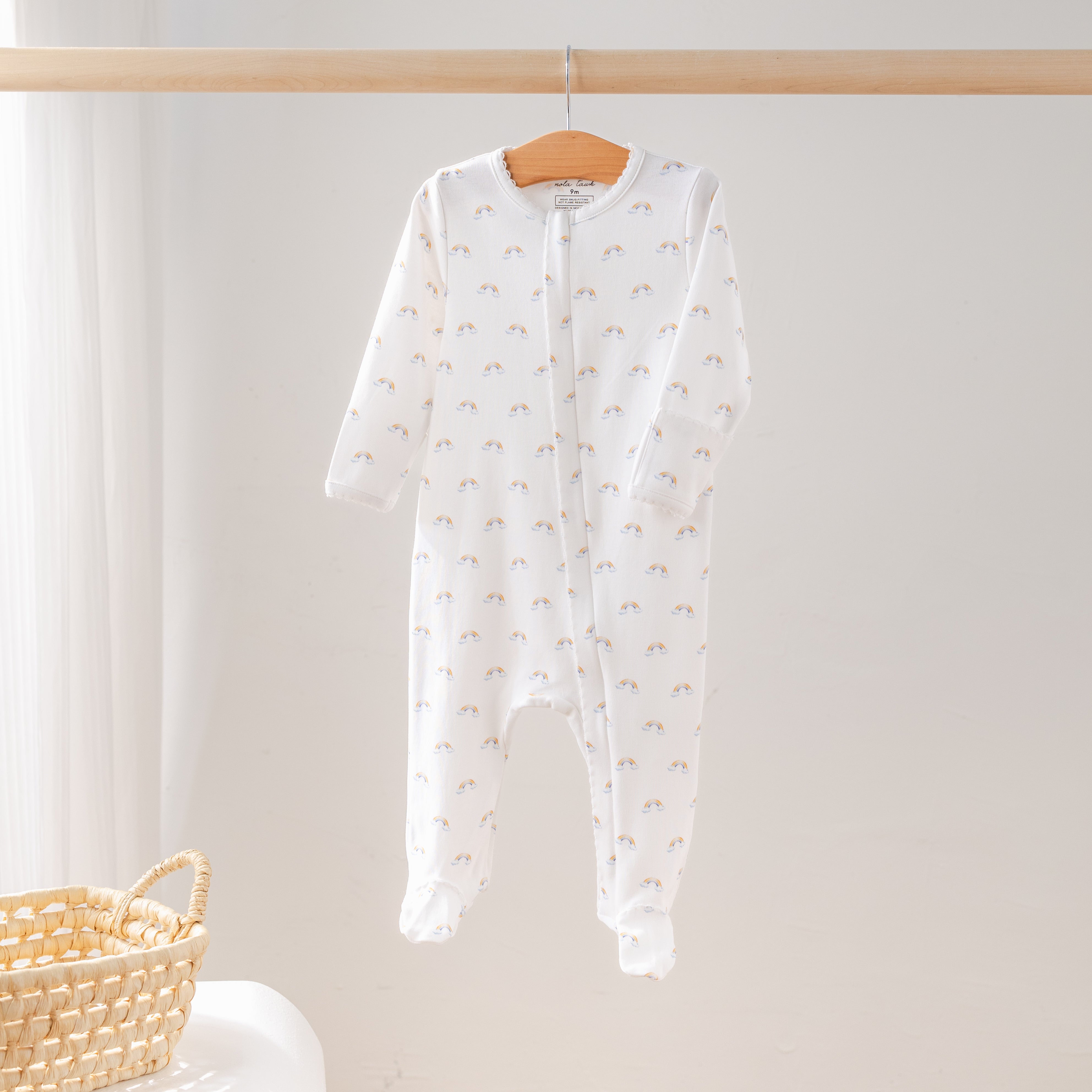 Rainbow Bliss Organic Cotton Pajamas