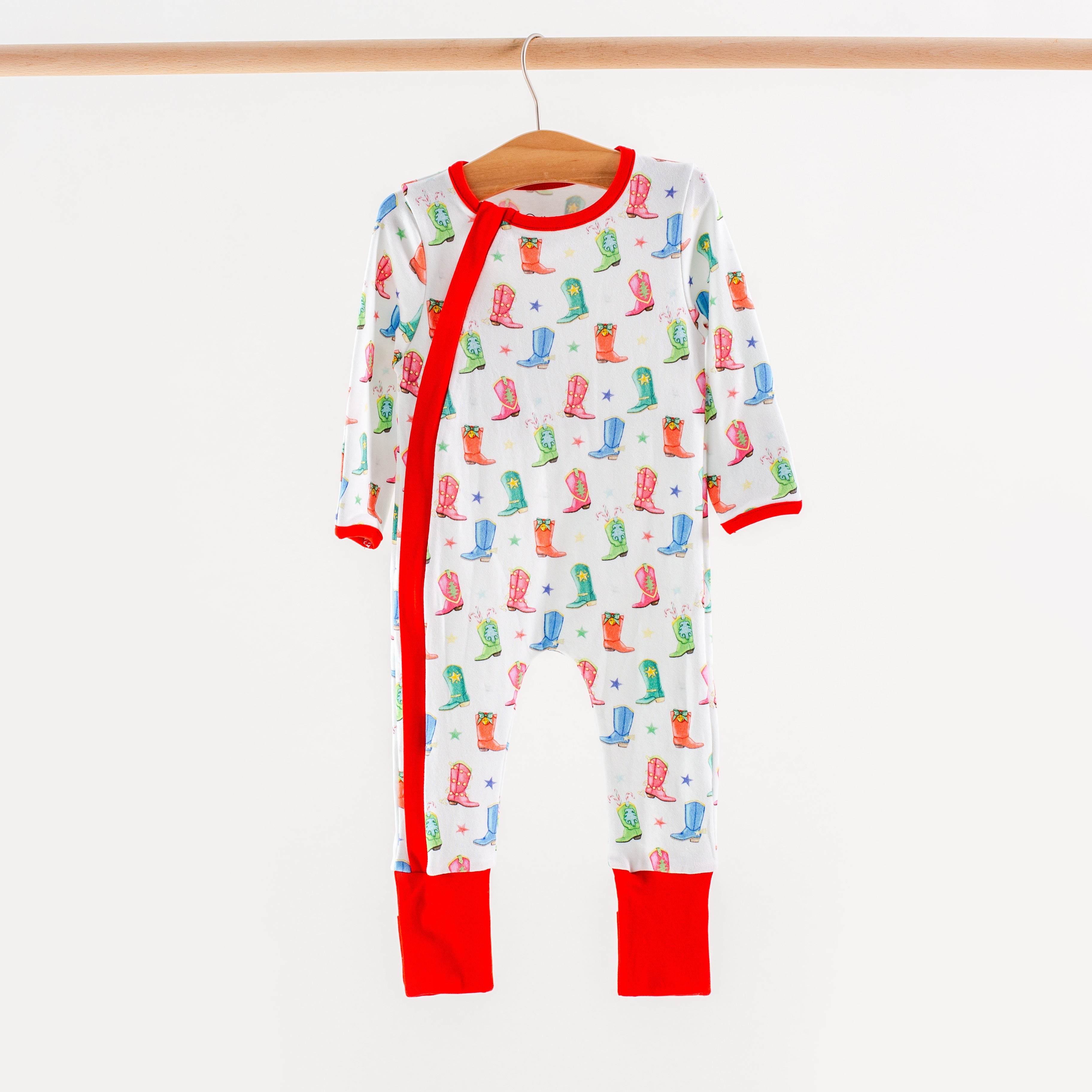 Jingle Boots Organic Cotton Pajamas