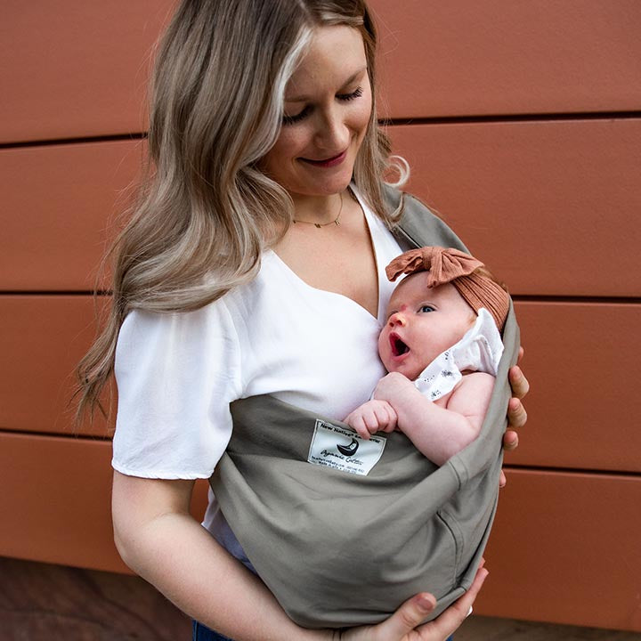 Organic Cotton Baby Carrier Khaki