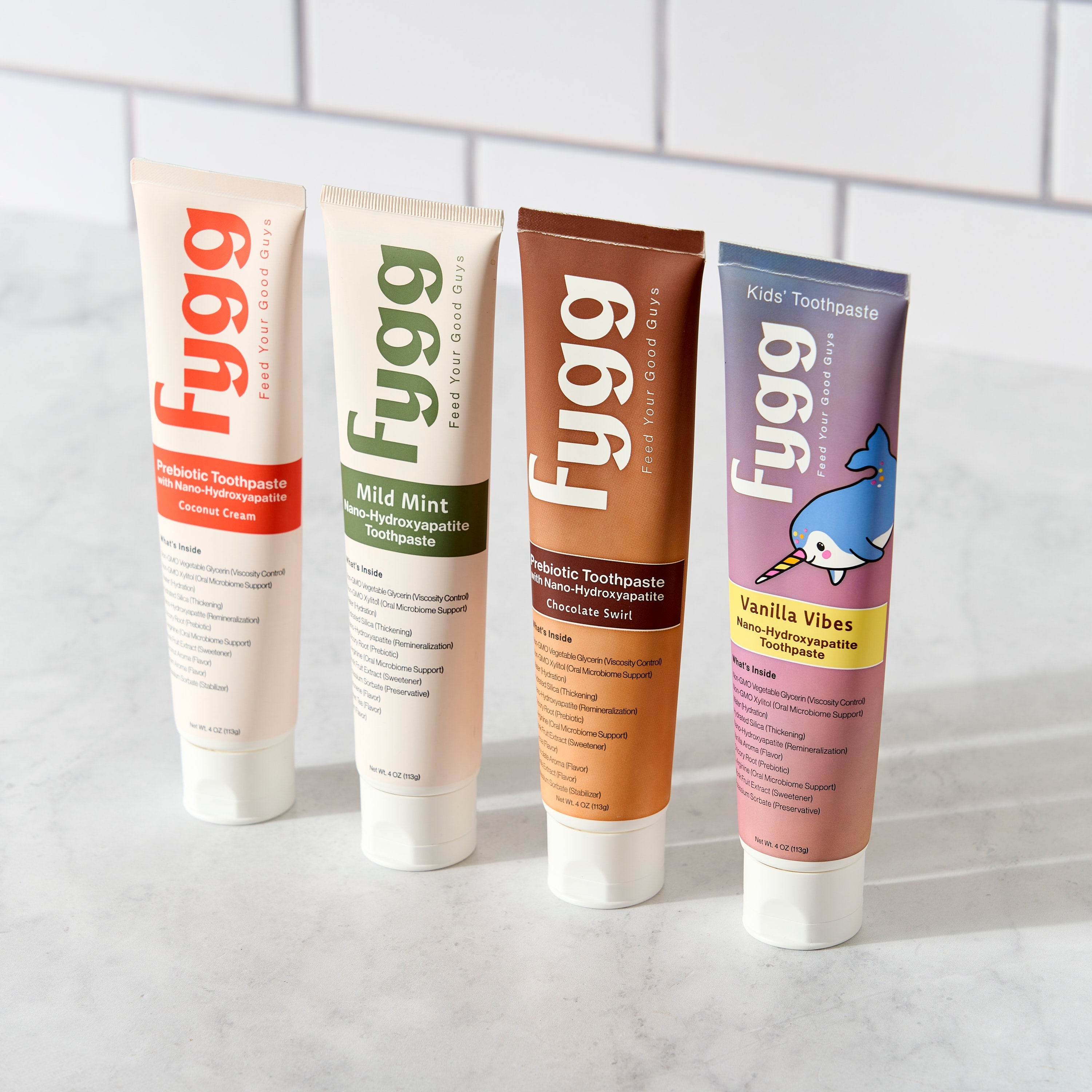 Nano-Hydroxyapatite Toothpaste with Prebiotics