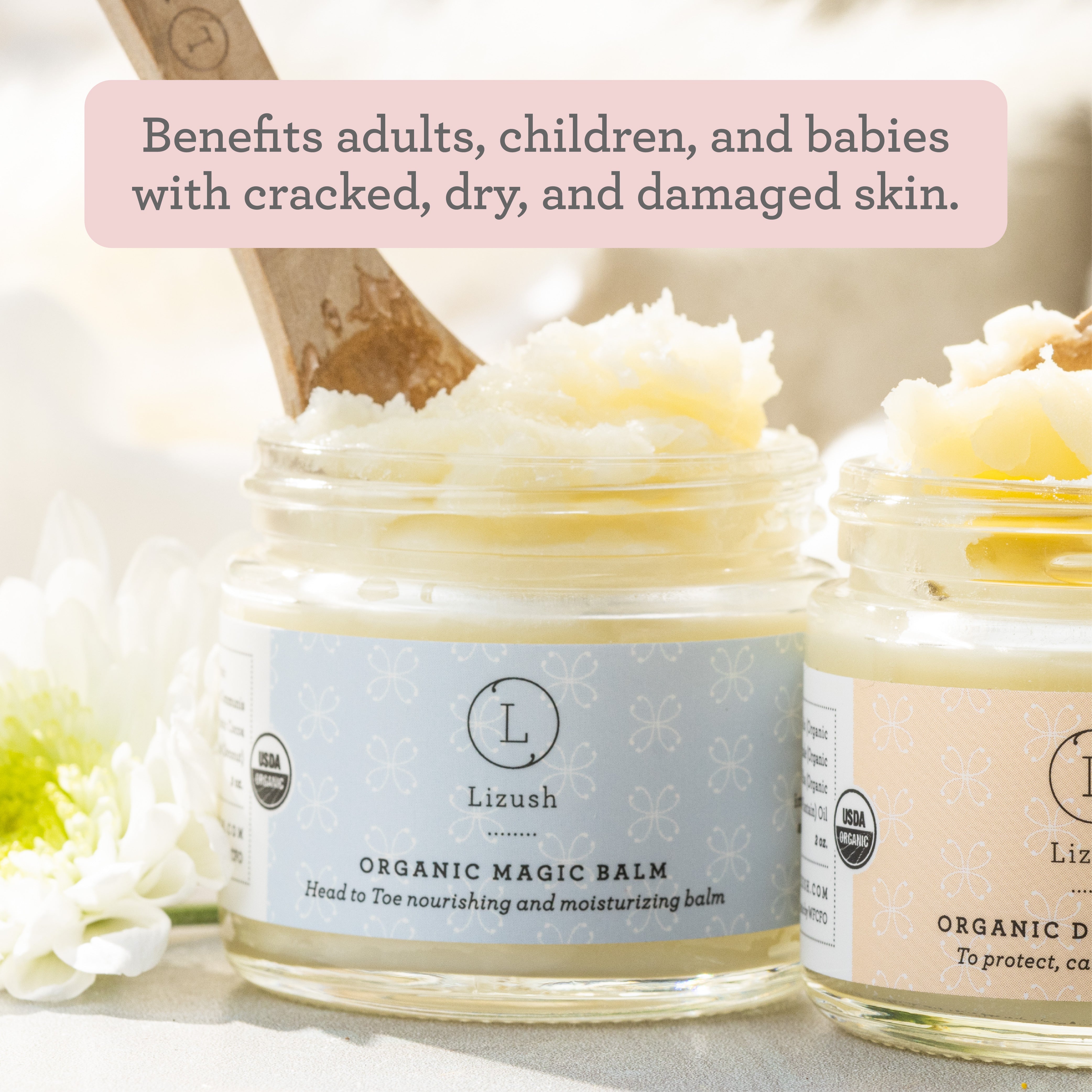 Organic Magic Balm (for head to toe)