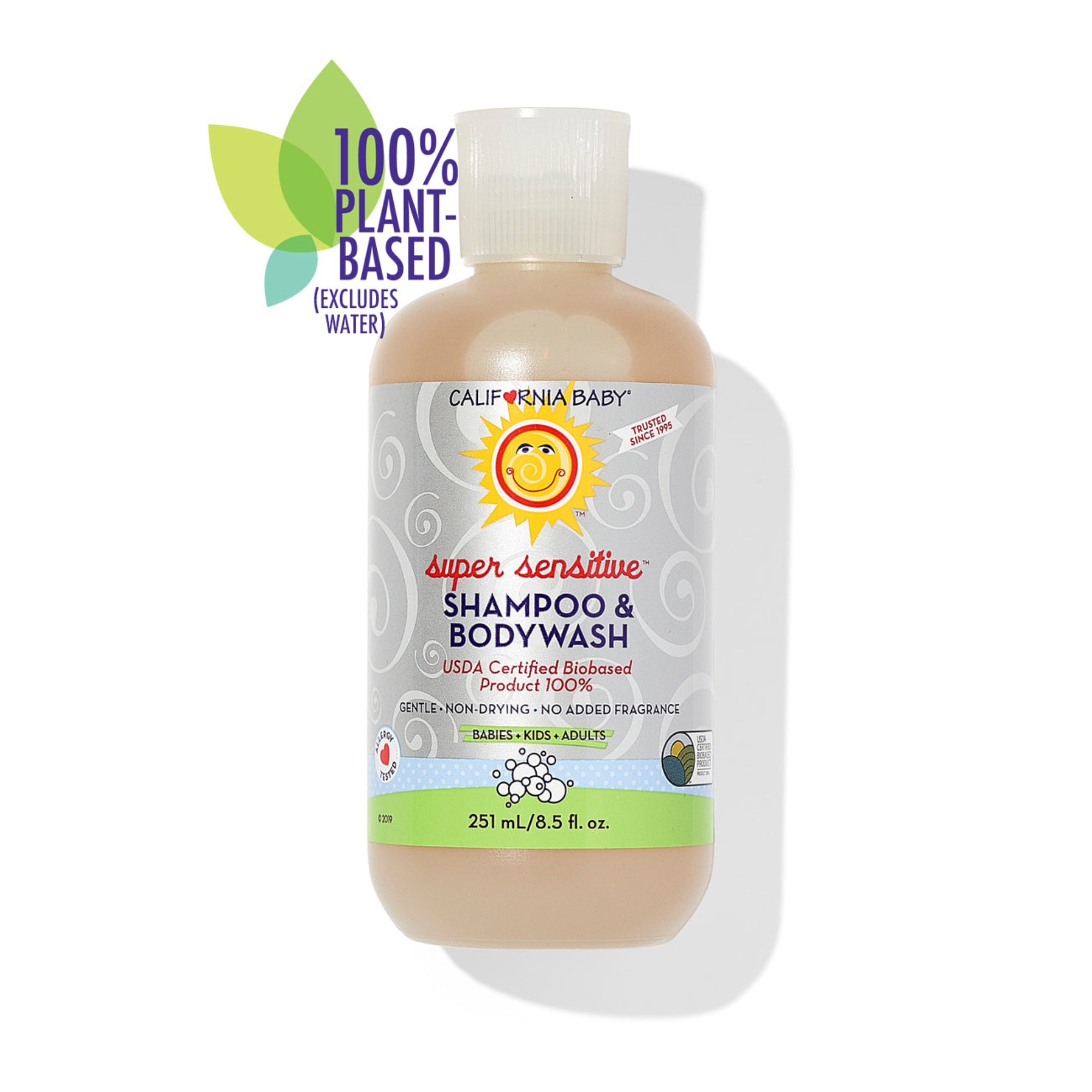 Super Sensitive™ Shampoo & Bodywash (No Fragrance)