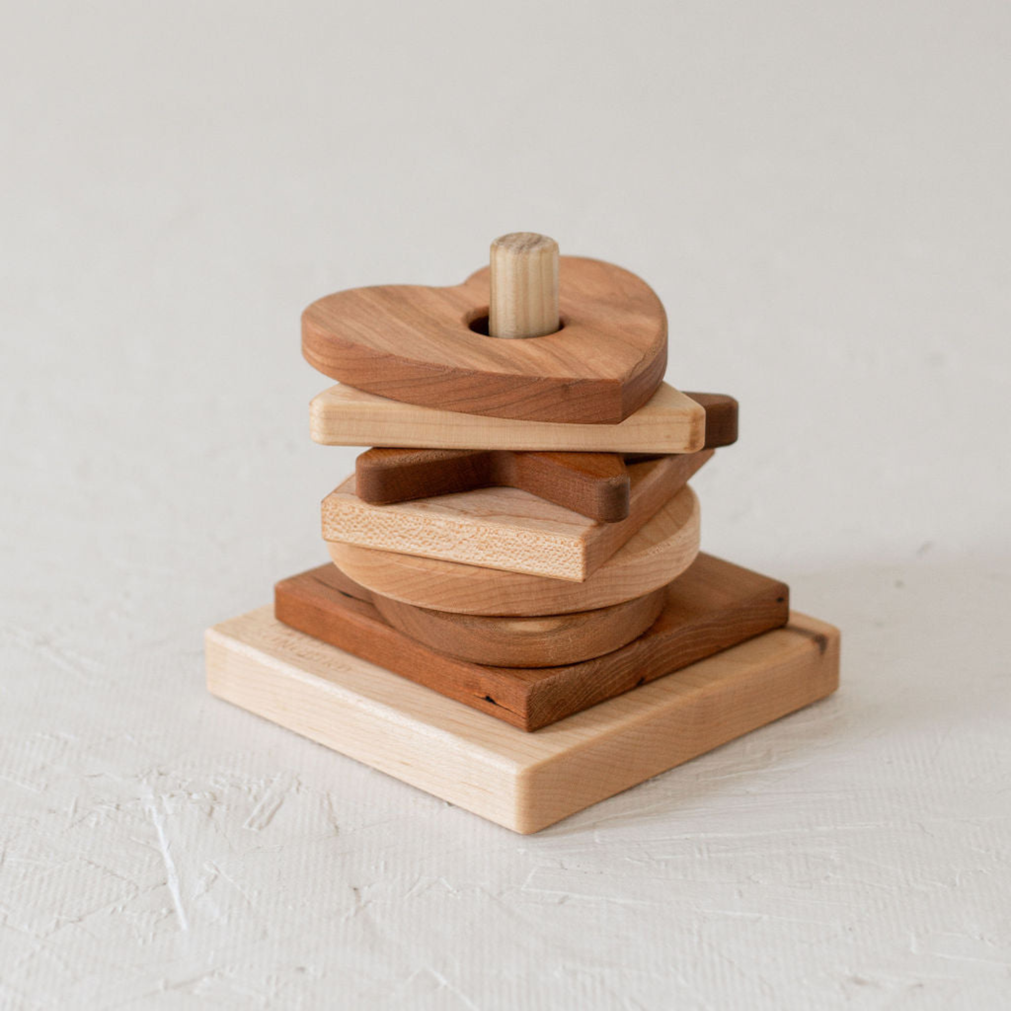 Pattern Shape Stacker Wooden Shape Stacker – Simple Steps Market