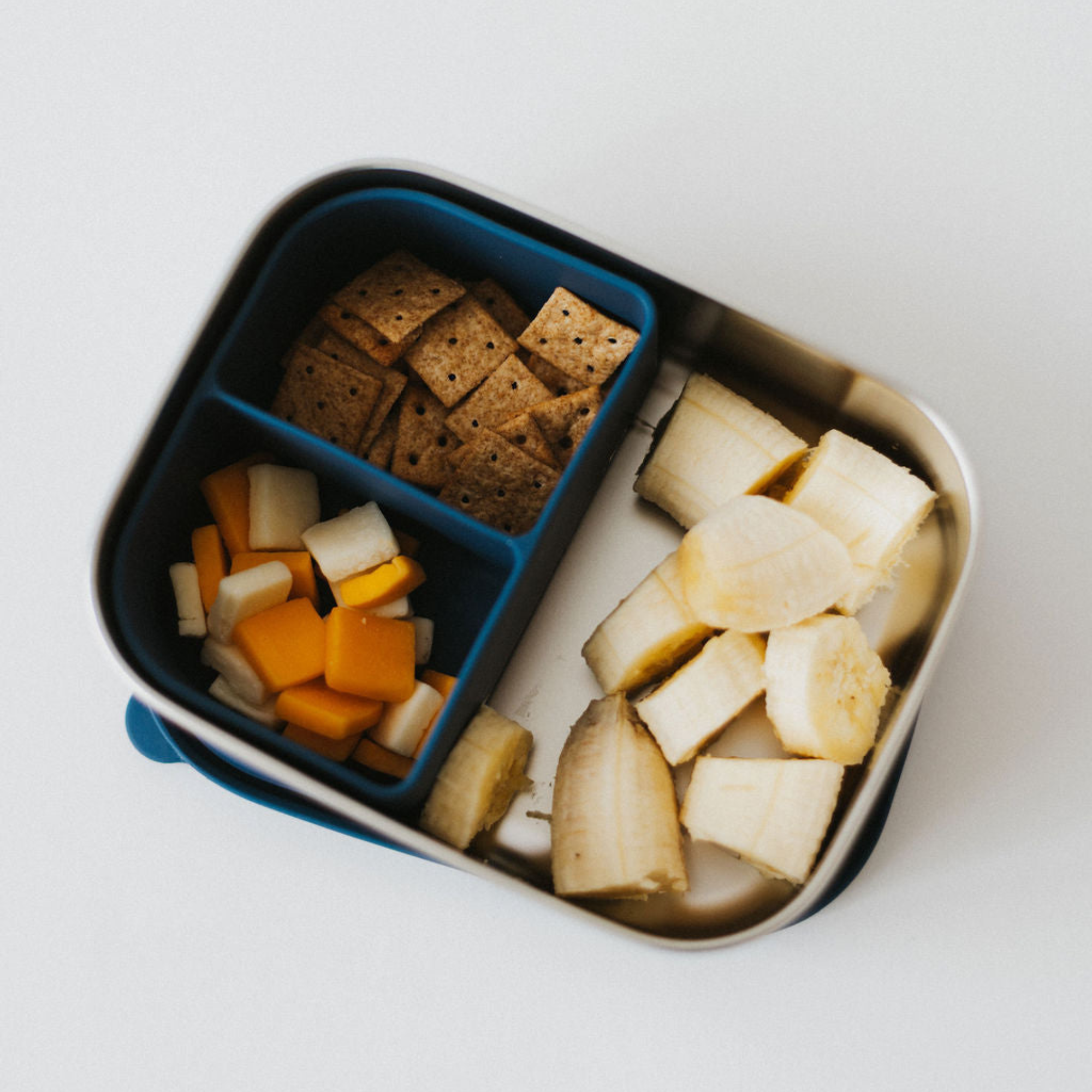 Stainless Steel & Silicone Bento Box