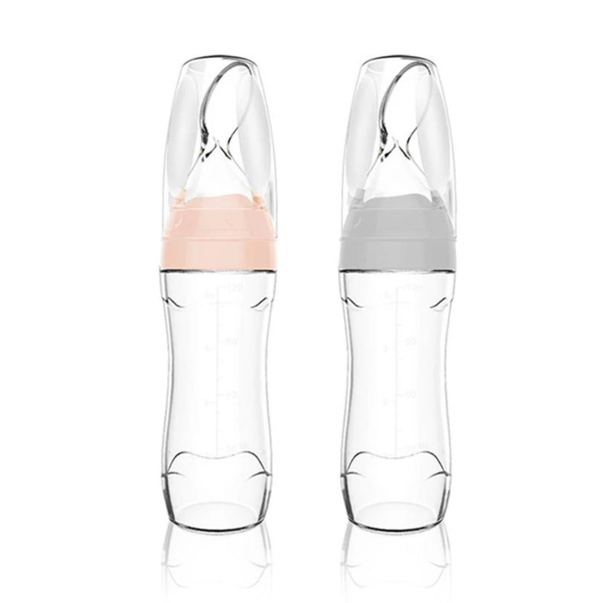 Silicone Baby Food Dispensing Spoon with Cap