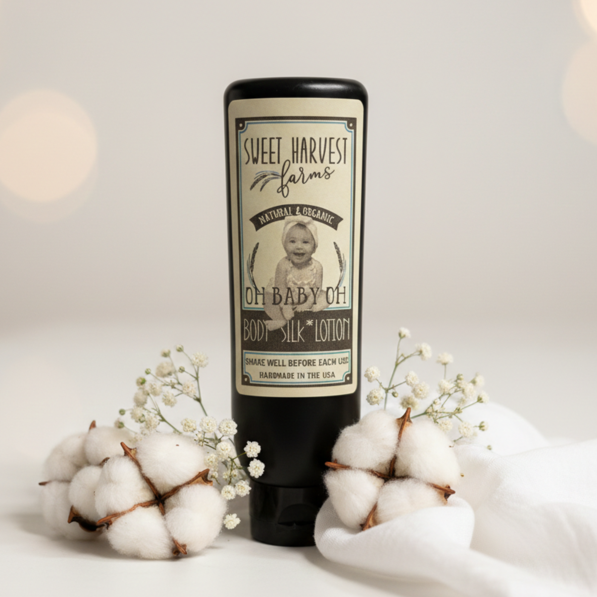 Organic Handmade Baby Lotion